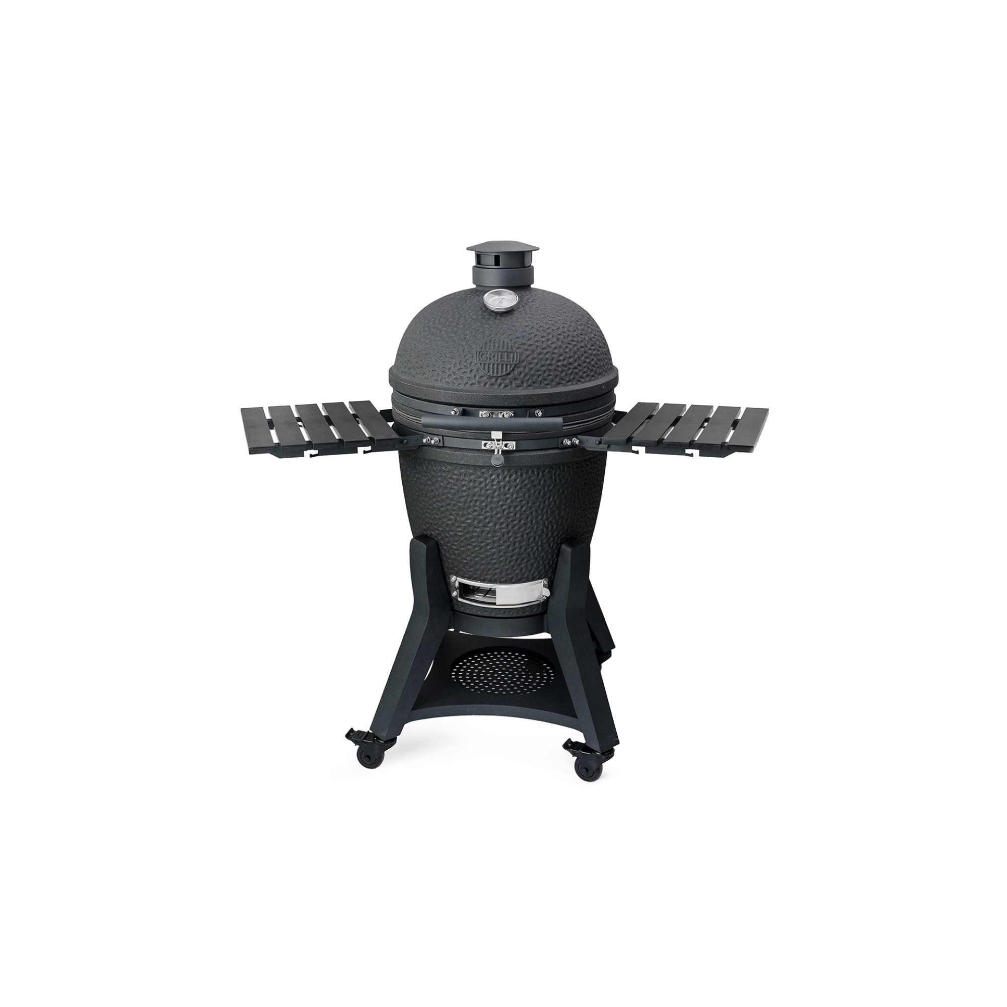Керамічний вугільний гриль Kamado L 5 в 1 з системою BBQ Block Fire GRILLI 749777 - 1 - Robinzon.ua