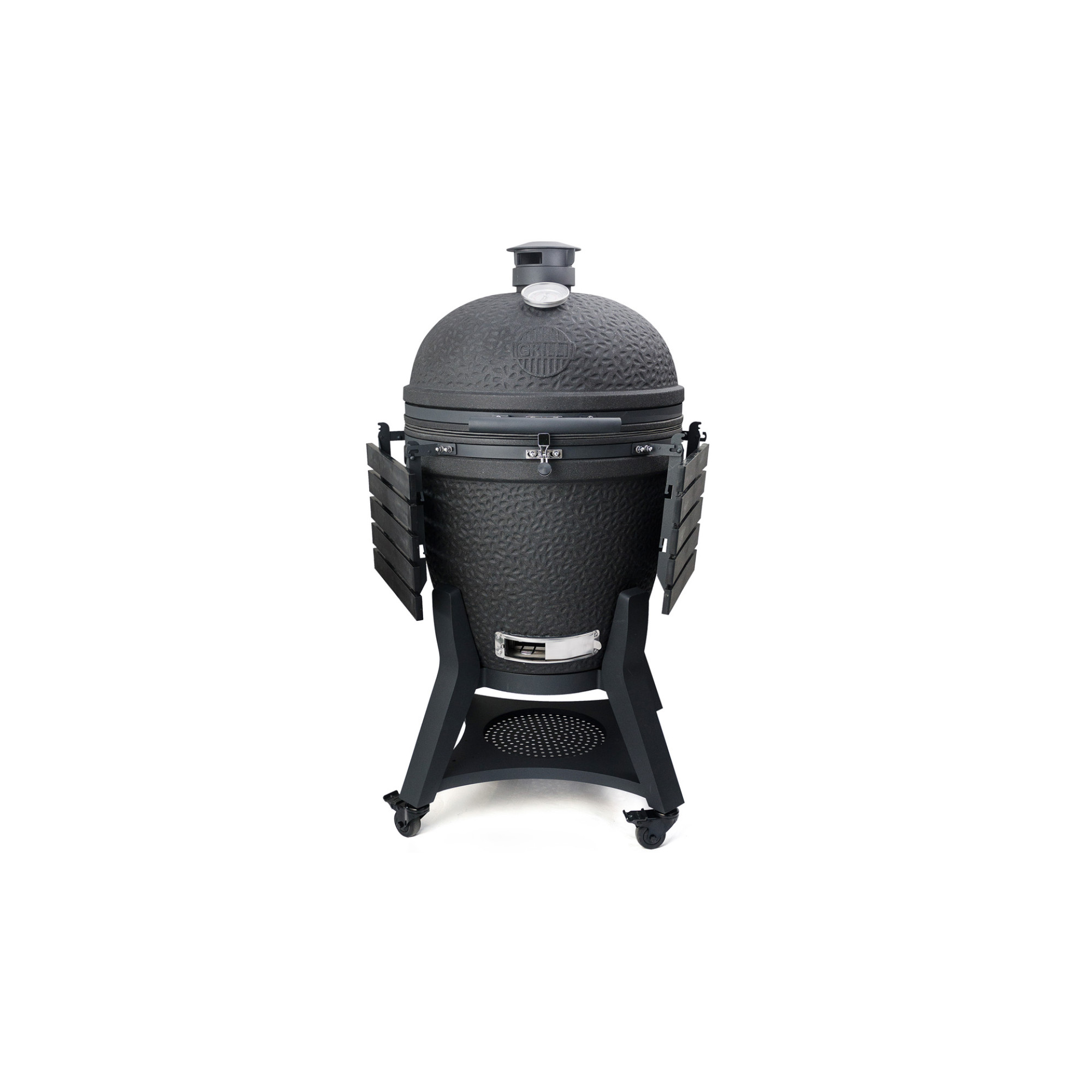 Керамічний вугільний гриль Kamado XL 5 в 1 з системою BBQ Block Fire GRILLI  759777 - Robinzon.ua