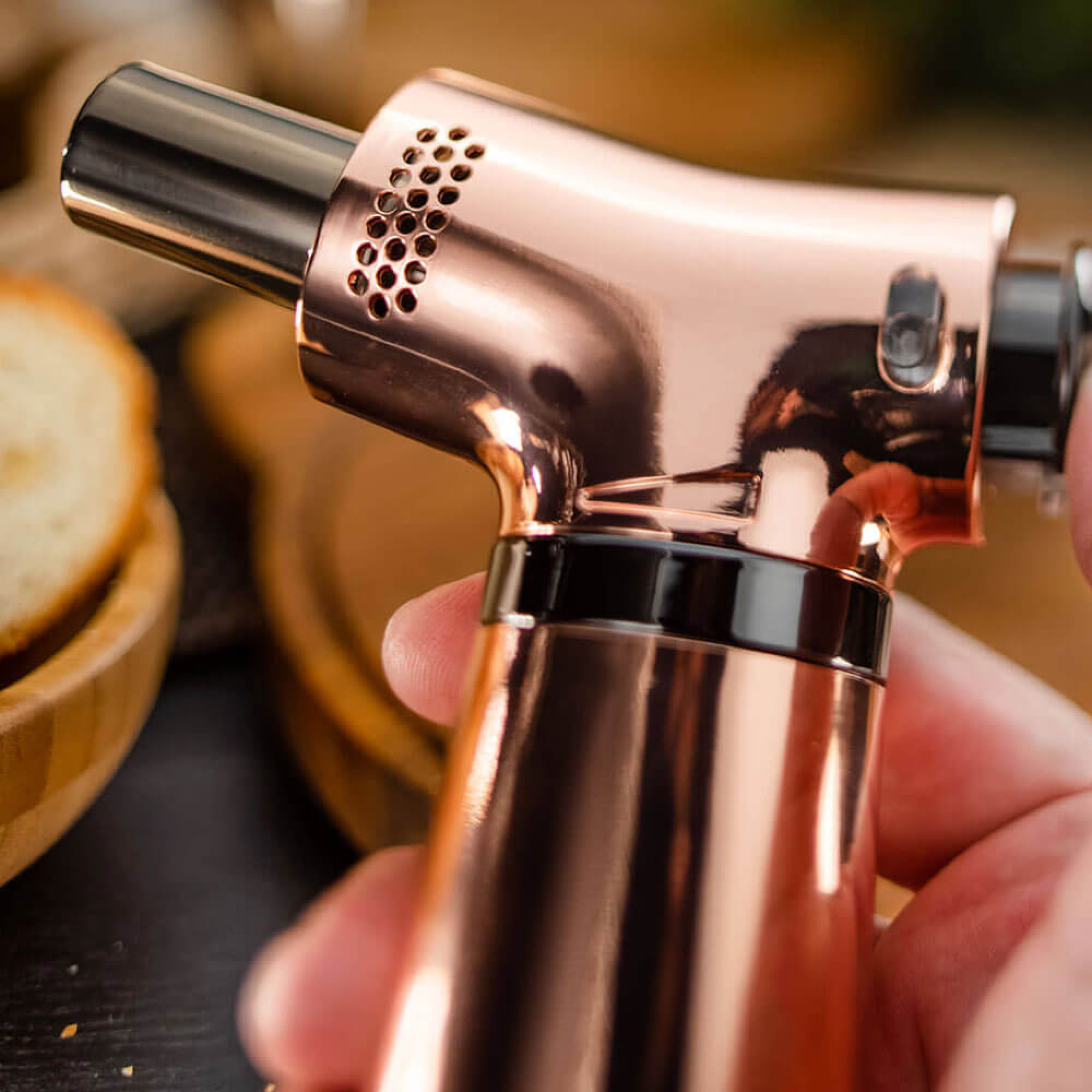 Профессиональная газовая горелка O-GRILL GJ ONE Rose Gold медь 888211. - 5 - Robinzon.ua