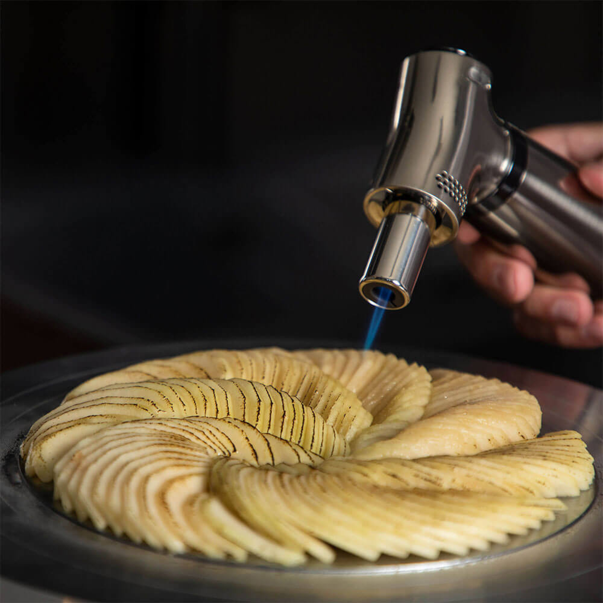 Професійний газовий пальник O-GRILL GJ ONE Gun Metal сірий металік 888212 - 1 - Robinzon.ua