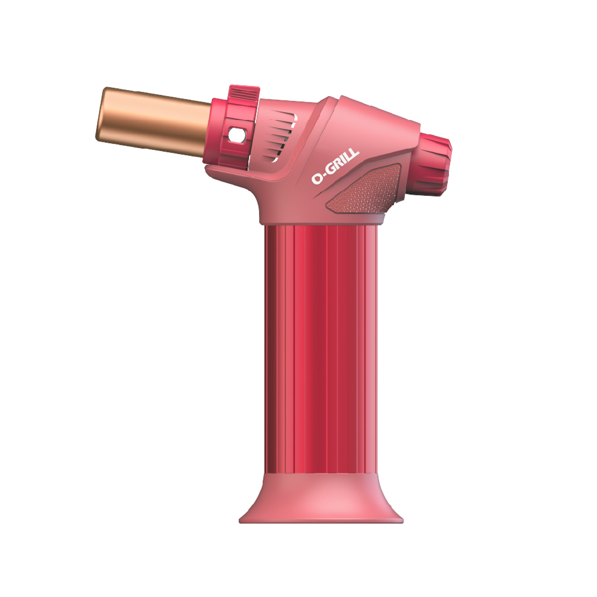 Газовий пальник O-GRILL Premium GT 520 малиновий, з 2-ма керамічними формами 888219 - Robinzon.ua
