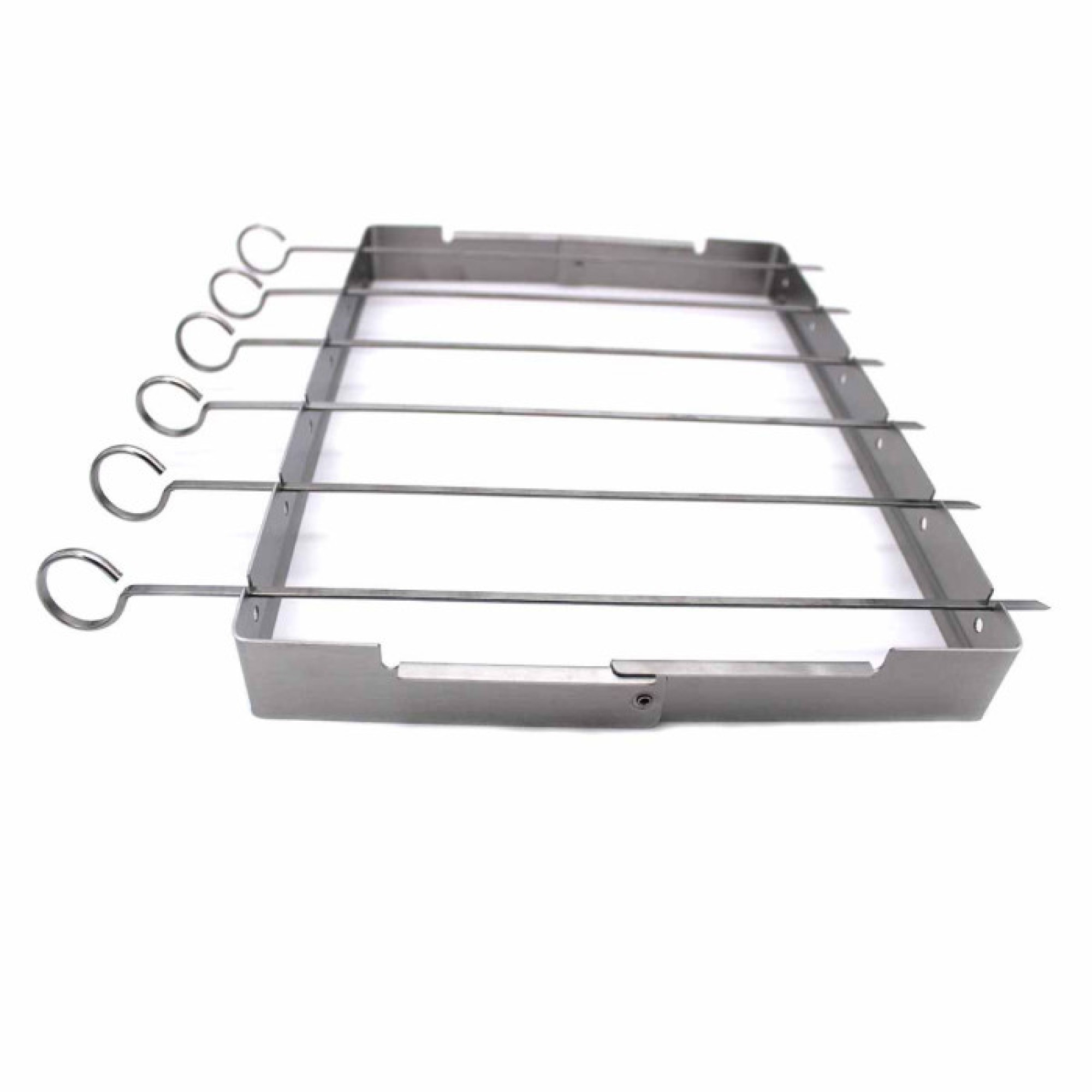 Набір шампурів з підставкою 6 шт нержавіюча сталь GRILLI 777303 - Robinzon.ua