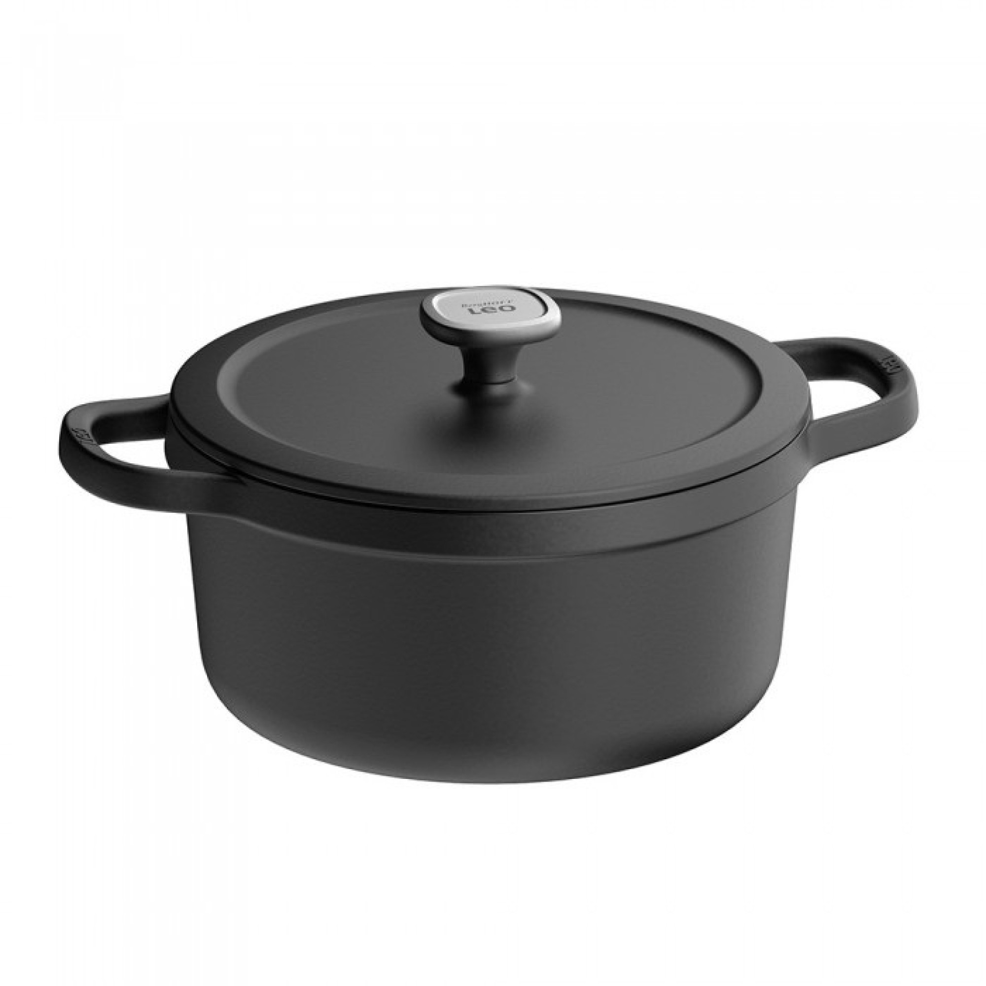 Каструля BergHoff Leo Graphite, чавун, діам. 24 см, 5,7 л 3950466 - Robinzon.ua