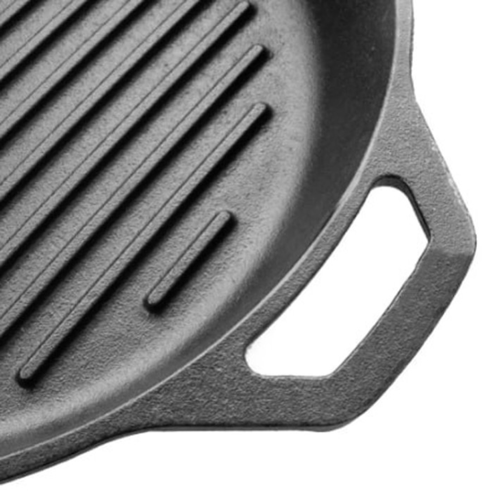 Чугунная гриль-сковорода &Oslash;30 с ручкой см GRILLI 777179. - 6 - Robinzon.ua