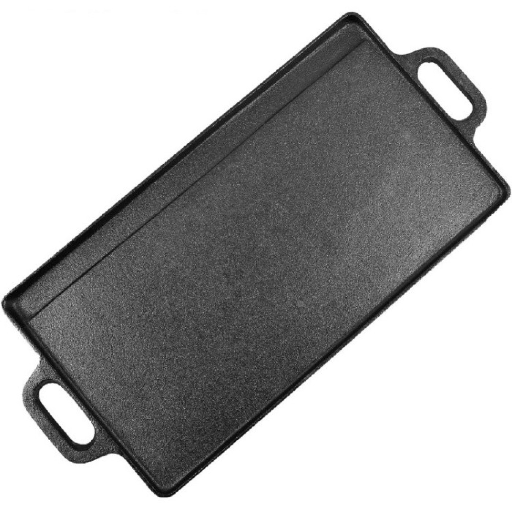 Чугунная сковорода-гриль с ручками 40х20х1,5 см GRILLI 777181. - 3 Чугунная сковорода-гриль с ручками 40х20х1,5 см GRILLI 777181. - 3 - Robinzon.ua