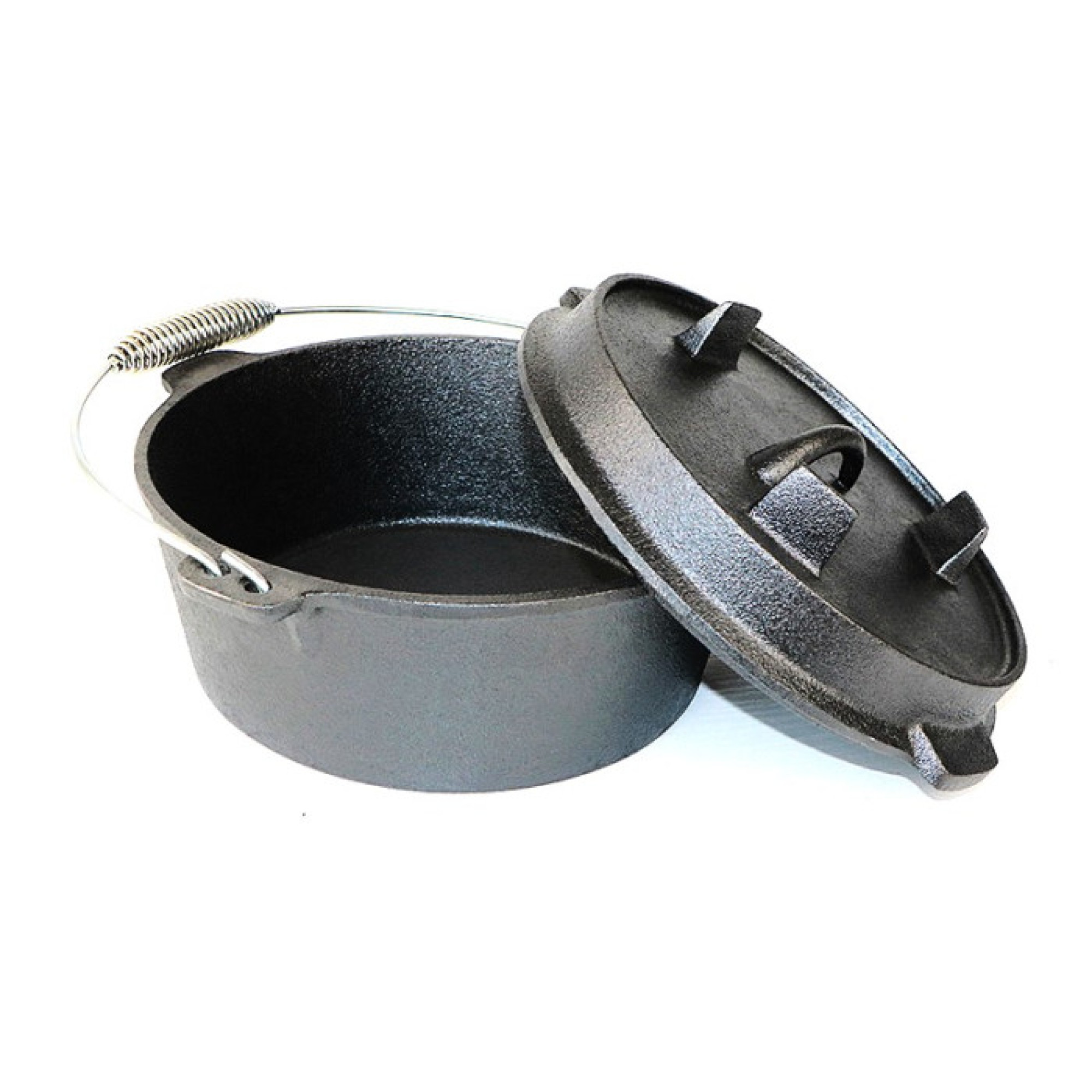 Голландская печь казан жаровня 4,3 л GRILLI 777188. - 3 Голландская печь казан жаровня 4,3 л GRILLI 777188. - 3 - Robinzon.ua