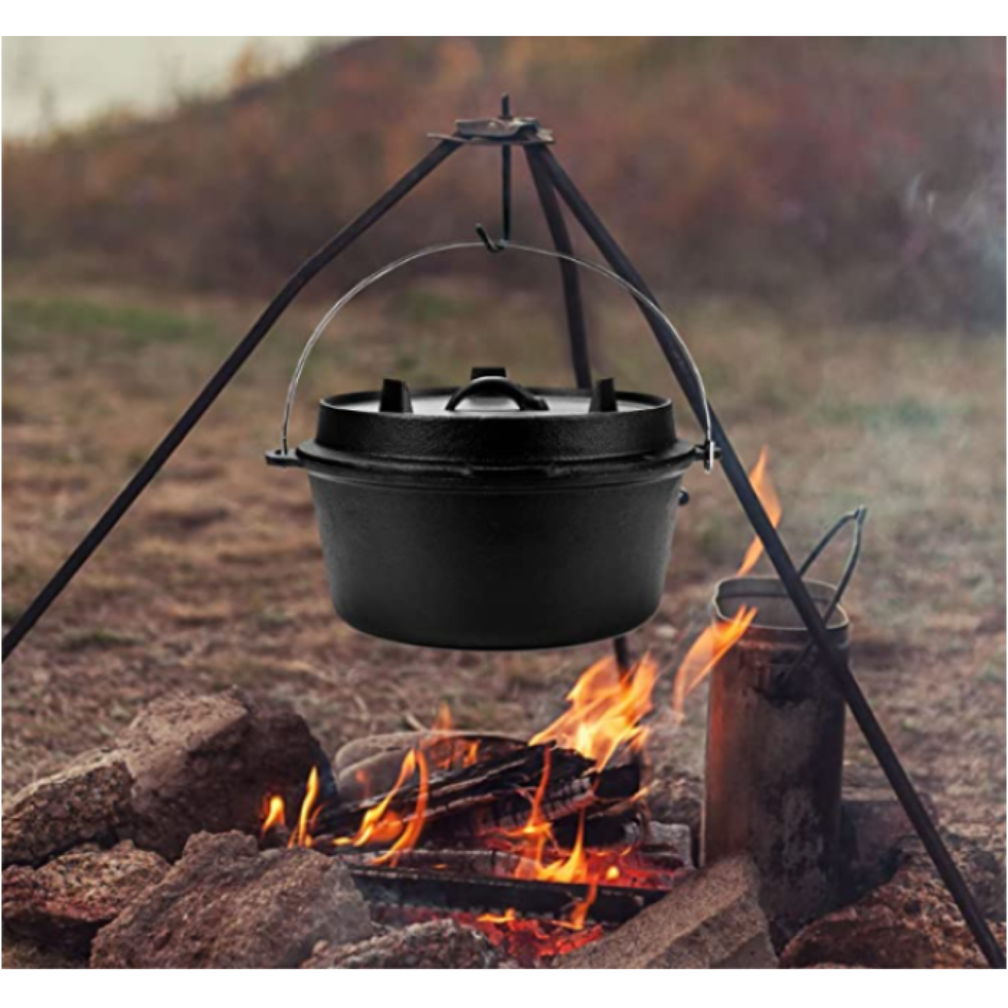 Голландская печь казан жаровня 4,3 л GRILLI 777188. - 4 Голландская печь казан жаровня 4,3 л GRILLI 777188. - 4 - Robinzon.ua