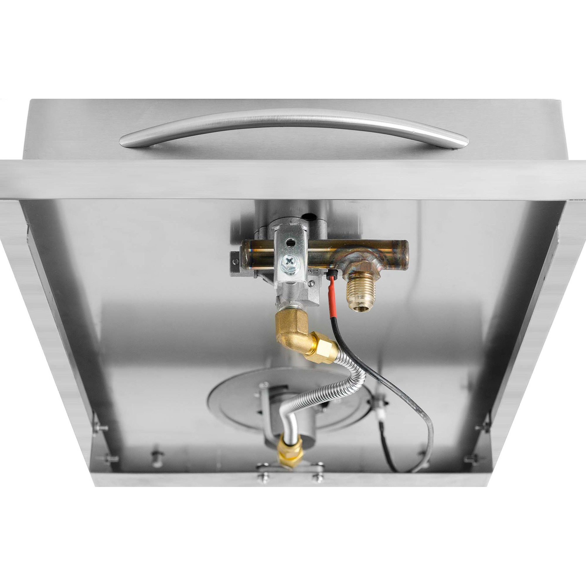 Одинарна вбудована конфорка з кришкою GRILLI 888002 - 6 - Robinzon.ua