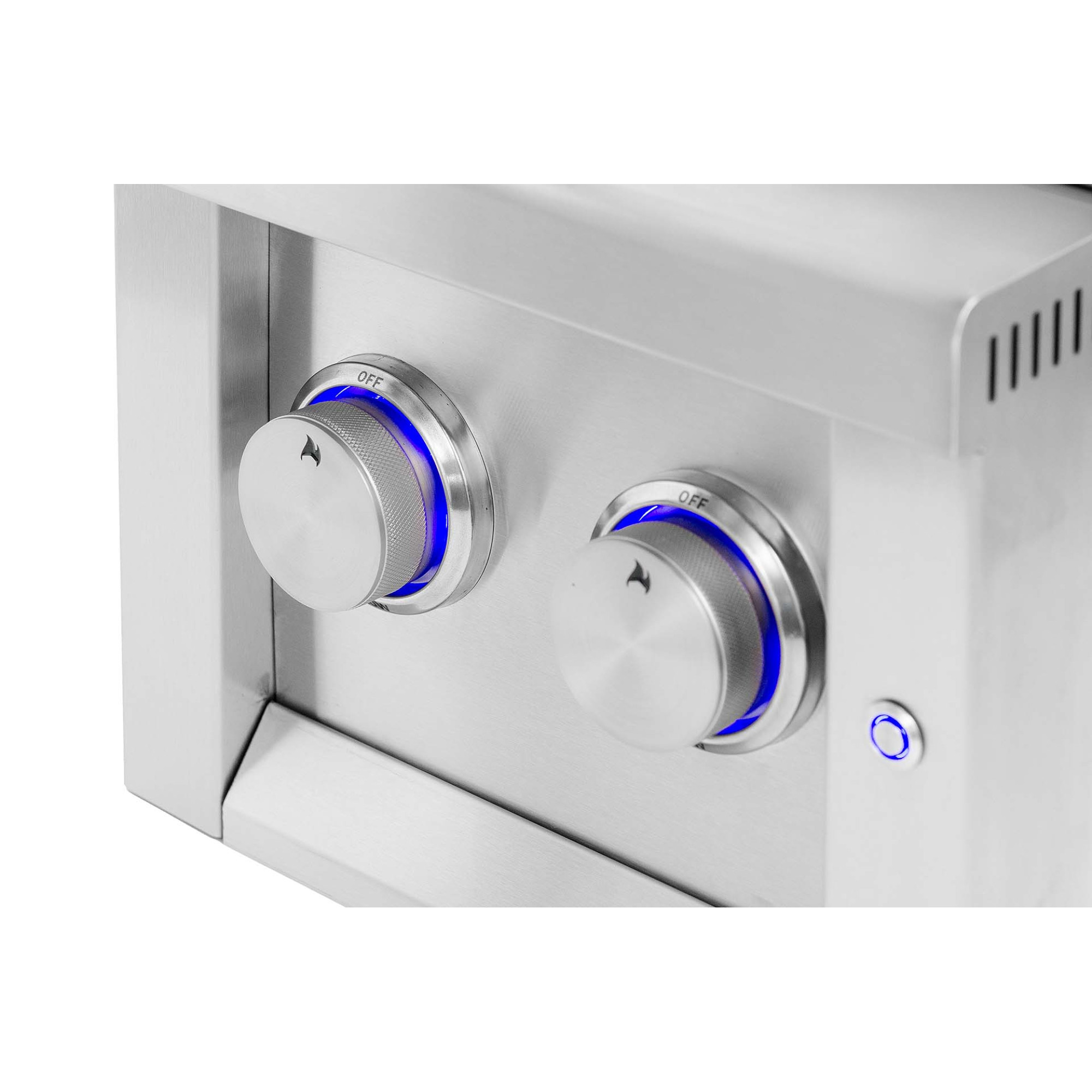 Подвійна вбудована конфорка з кришкою GRILLI 888003 - 4 - Robinzon.ua