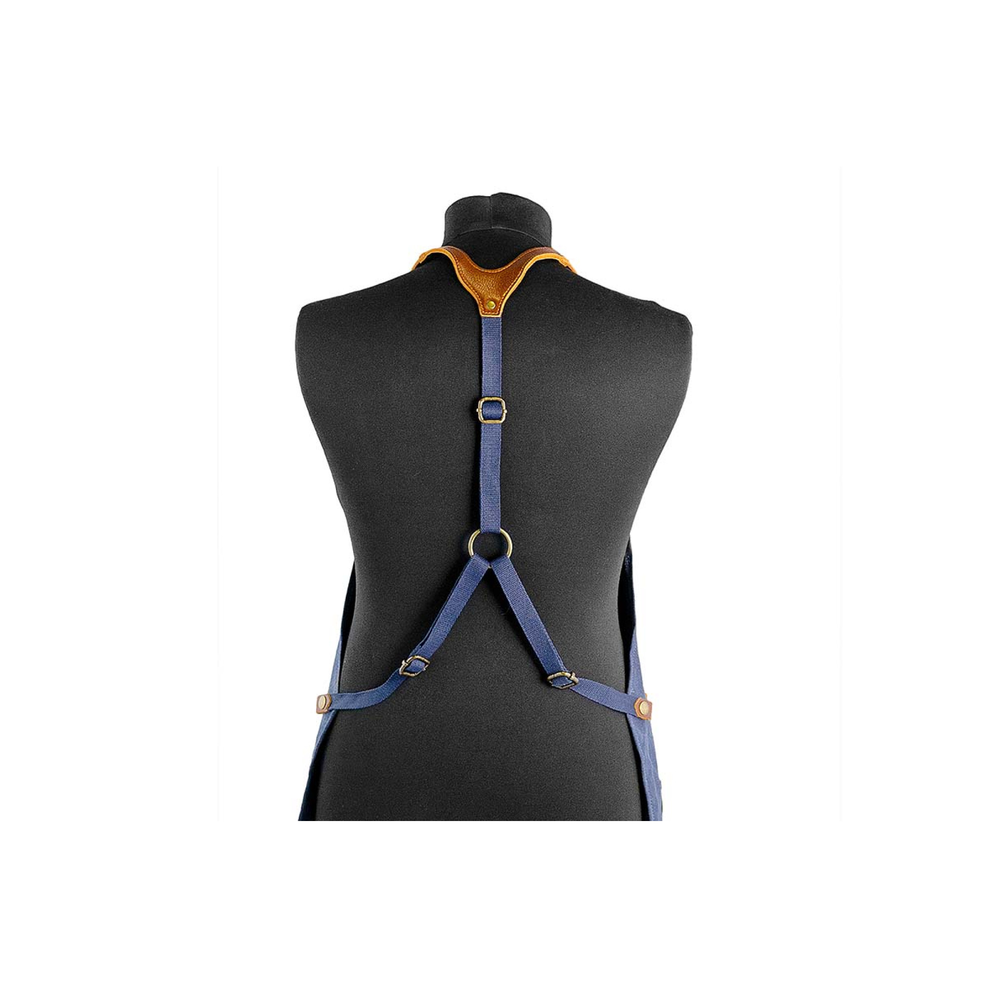 Фартук для барбекю Combi джинс-кожа-канвас GRILLI 777444. - 4 - Robinzon.ua