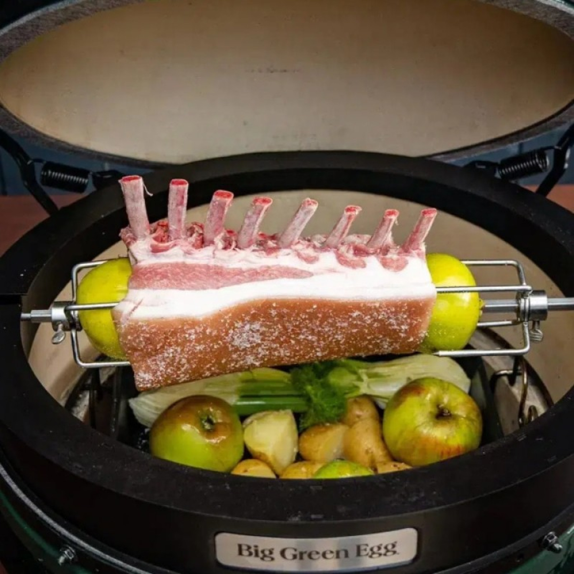 Вертель для керамического гриля Big Green Egg Xlarge 128553. - 4 - Robinzon.ua