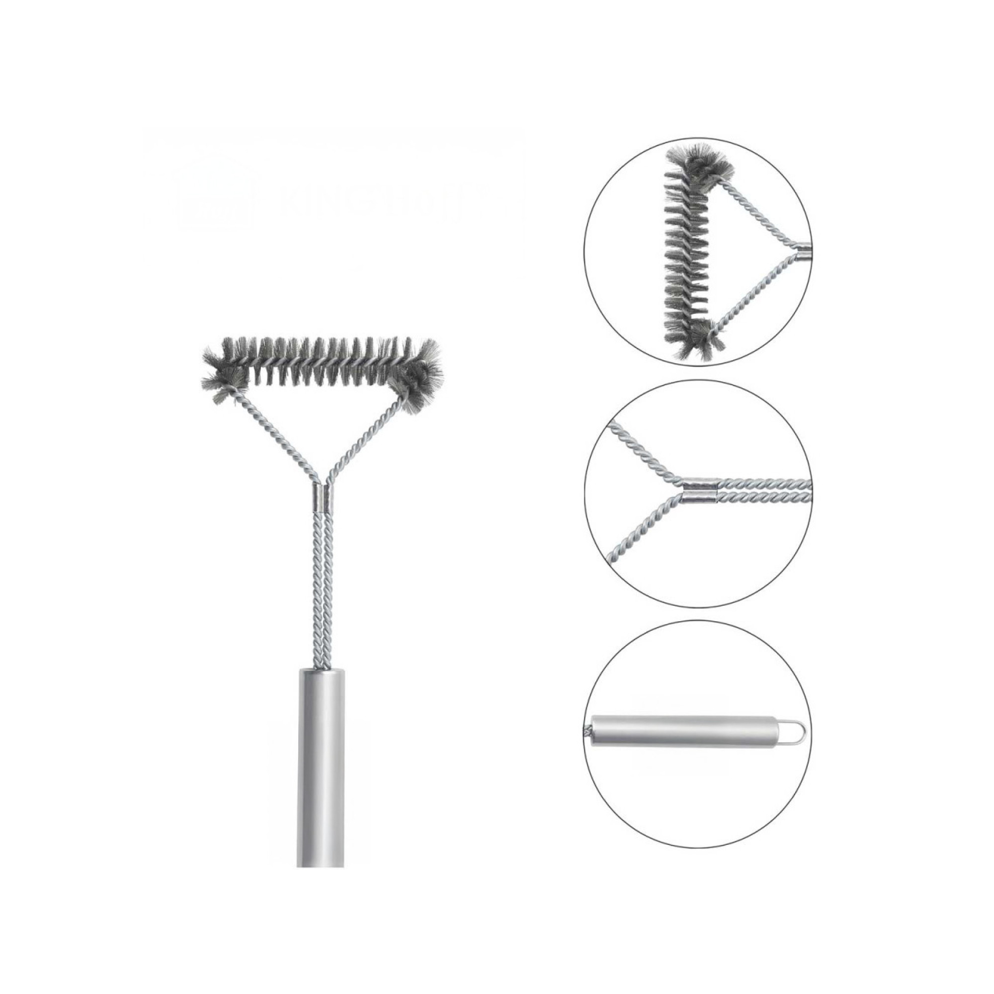 Щітка для гриля трьохрядна GRILLI 777453 - 3 - Robinzon.ua