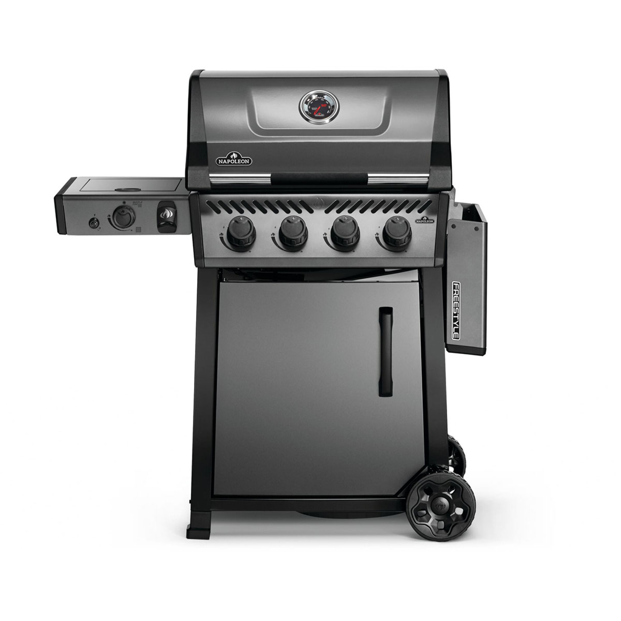 Газовый гриль Napoleon Freestyle 425 с боковым горелкой Sizzle Zone и дверцей, графитовый F425DSIBPGT-RC. - 2 - Robinzon.ua