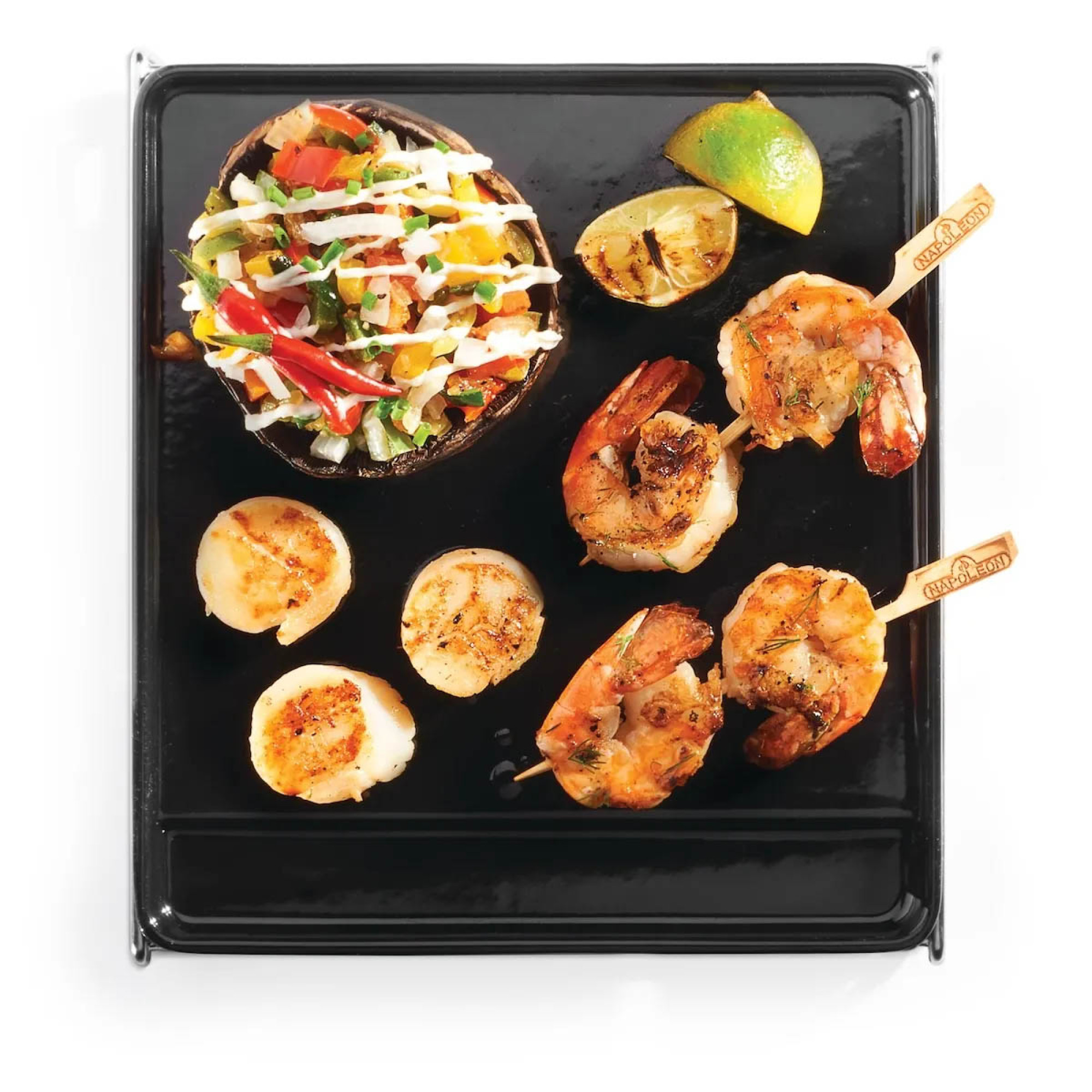 Чавунне планча для малих бічних пальників Sizzle Zone газових грилів Napoleon 56081 - 5 - Robinzon.ua