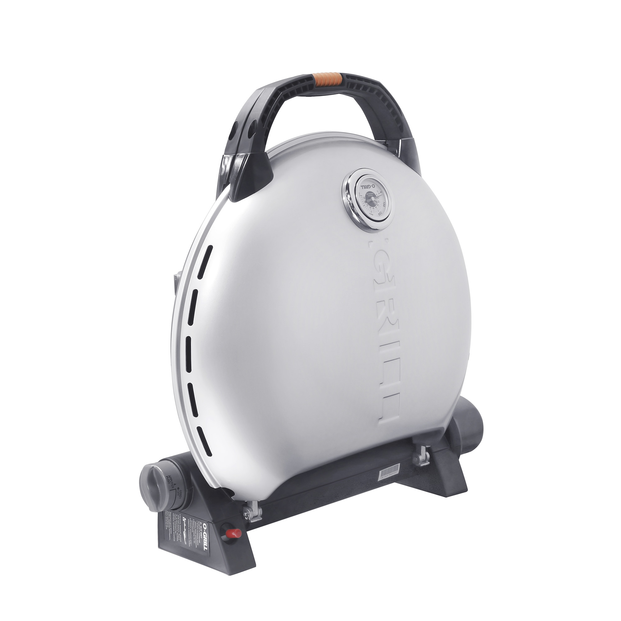 Портативний переносний газовий гриль O-GRILL 600T, срібло + шланг в подарунок! - 2 - Robinzon.ua