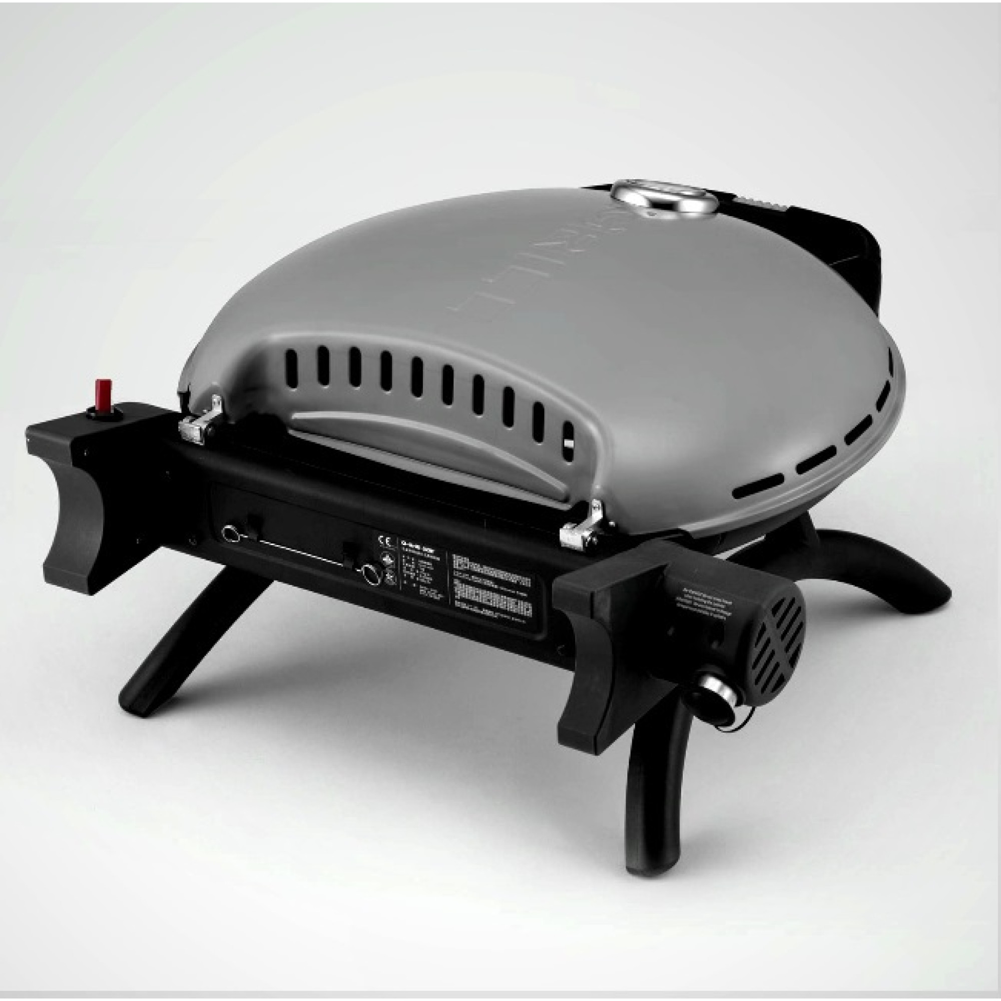 Портативний переносний газовий гриль O-GRILL 600T, срібло + шланг в подарунок! - 4 - Robinzon.ua