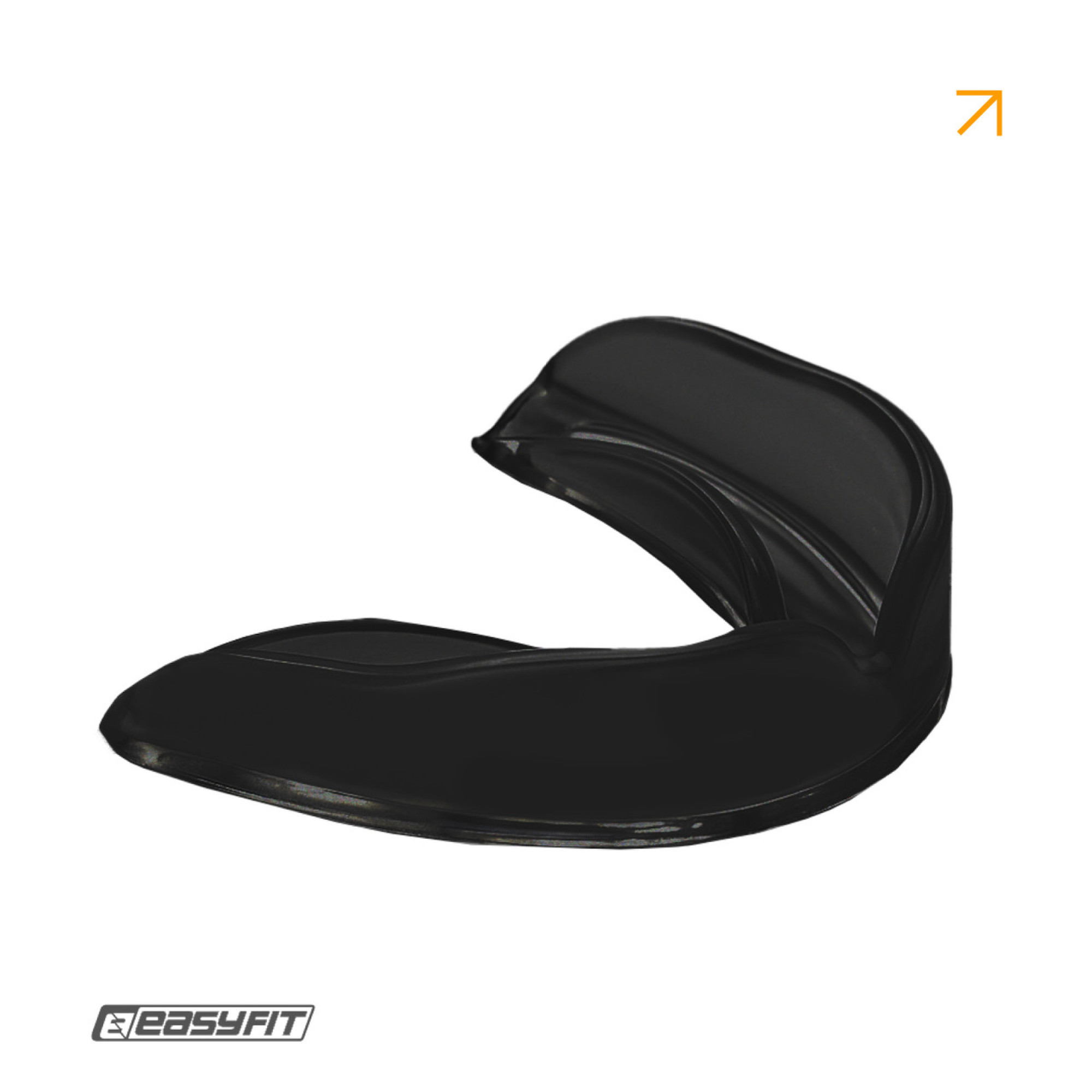 Капа для боксу EasyFit чорна - 1 - Robinzon.ua