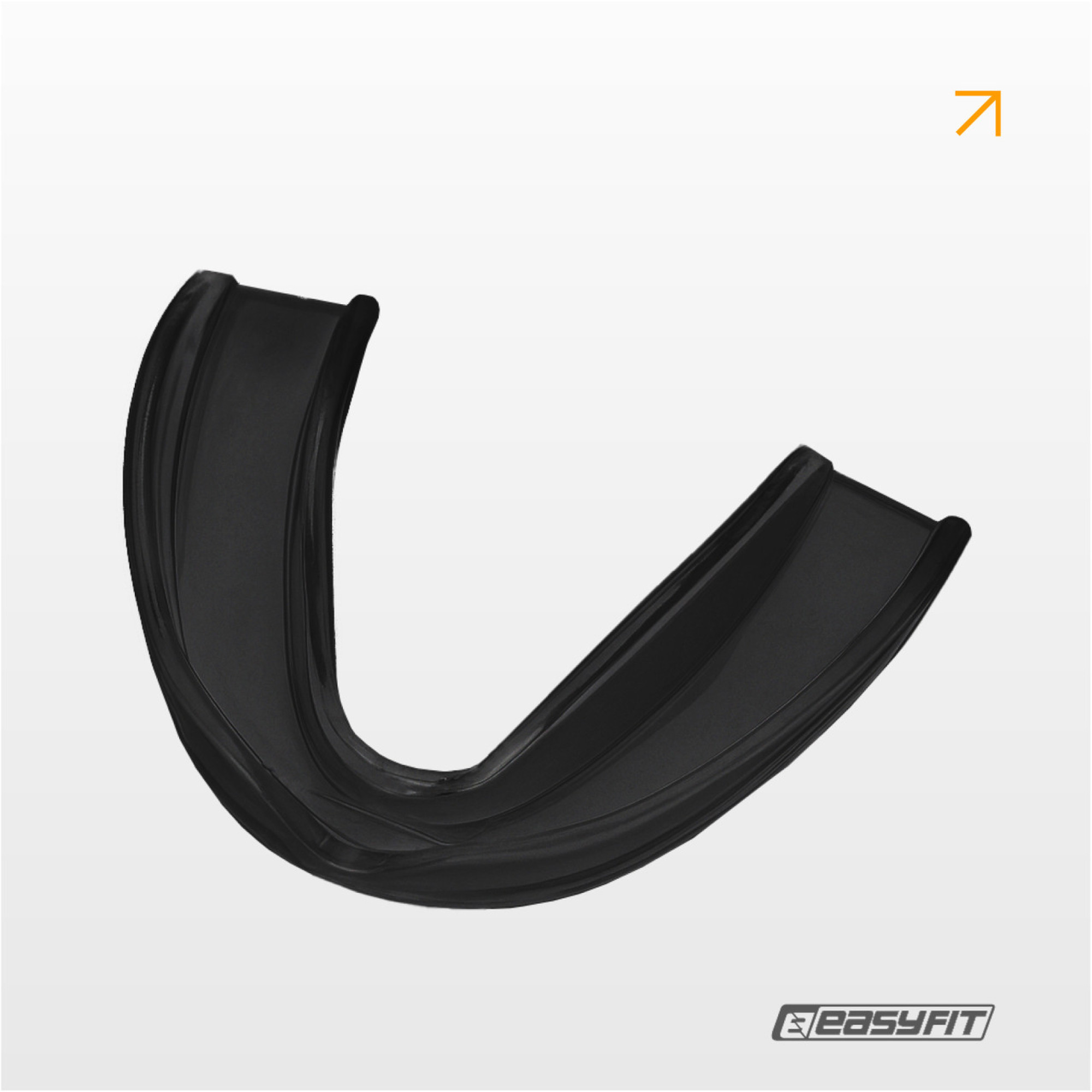 Капа для боксу EasyFit чорна - 4 - Robinzon.ua