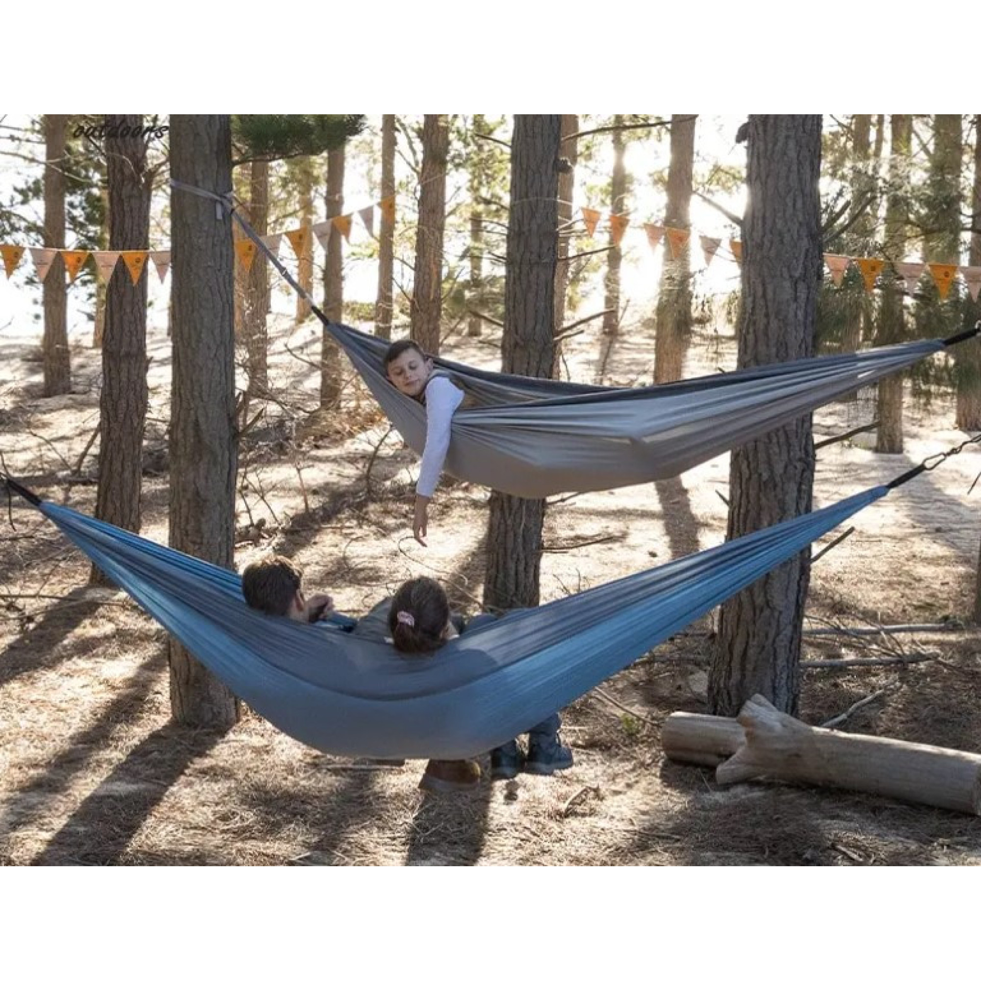 Двомісний гамак Naturehike зелений NH21DC011 - 2 - Robinzon.ua