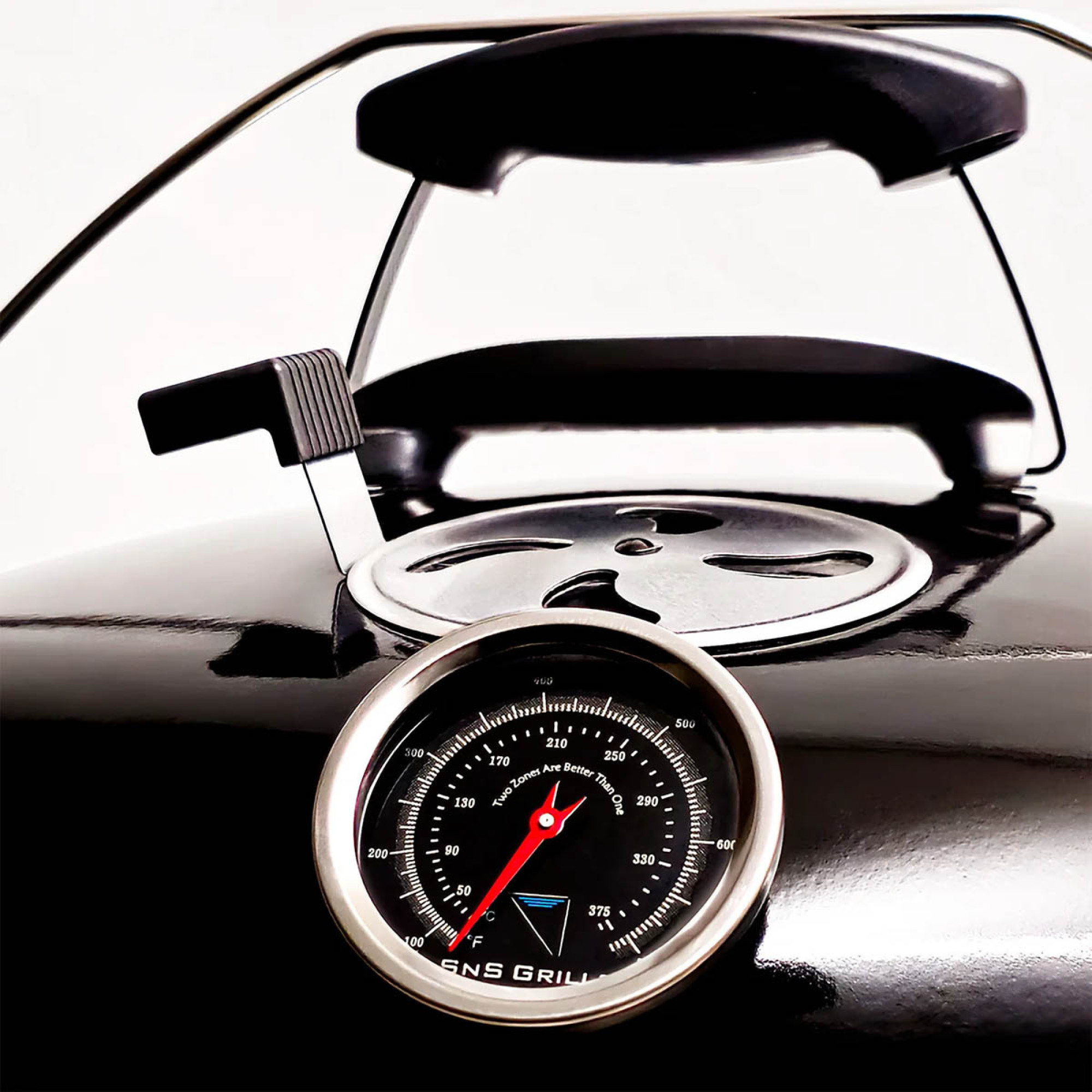 Вугільний гриль Slow and Sear Travel Kettle 47 см + кошик Charcoal Basket TRA-KET-1 - 6 - Robinzon.ua