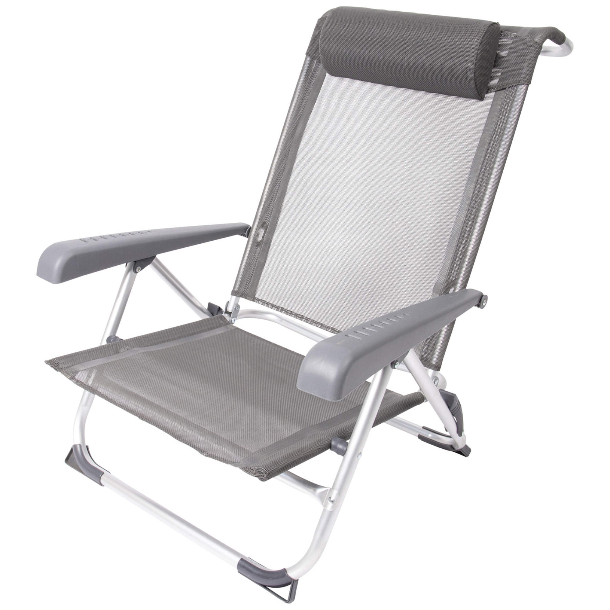 Крісло розкладне Bo-Camp Saint-Tropez Grey (1204796) - 3 - Robinzon.ua