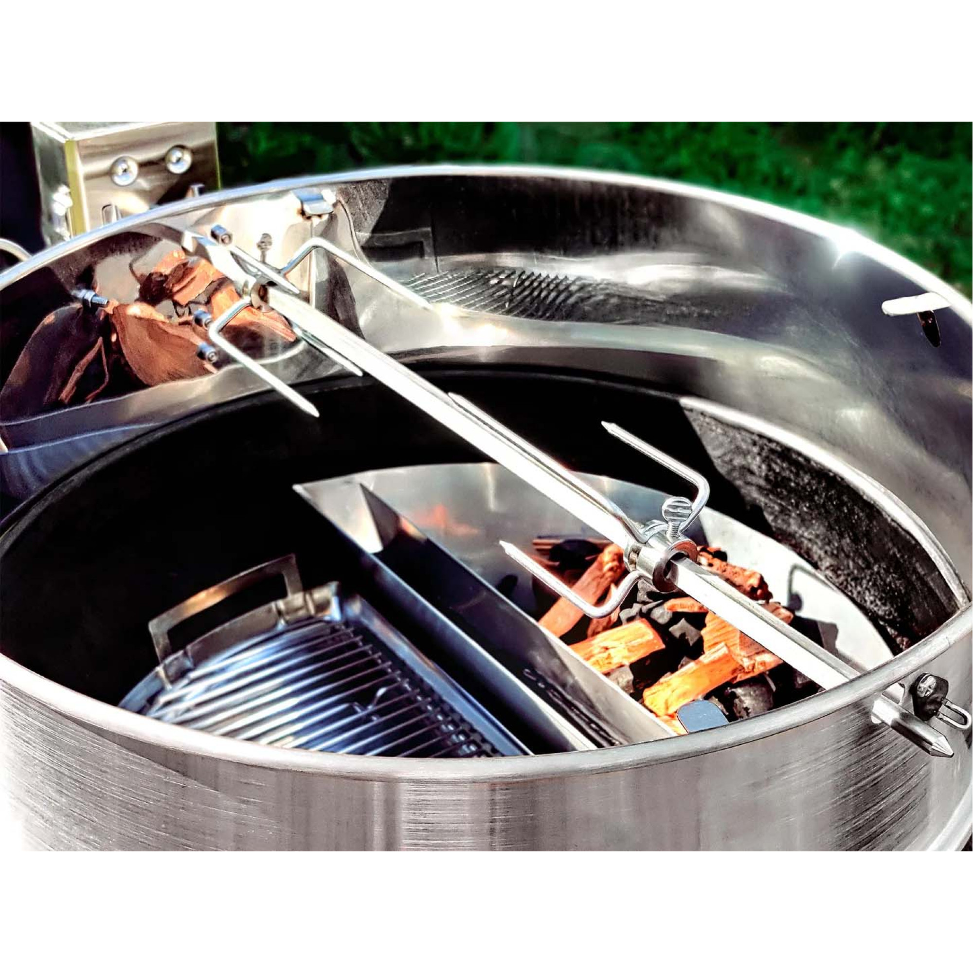 Вертель Slow and Sear для угольных грилей 57 см SNS-KET-ROT. - 5 Вертель Slow and Sear для угольных грилей 57 см SNS-KET-ROT. - 5 - Robinzon.ua