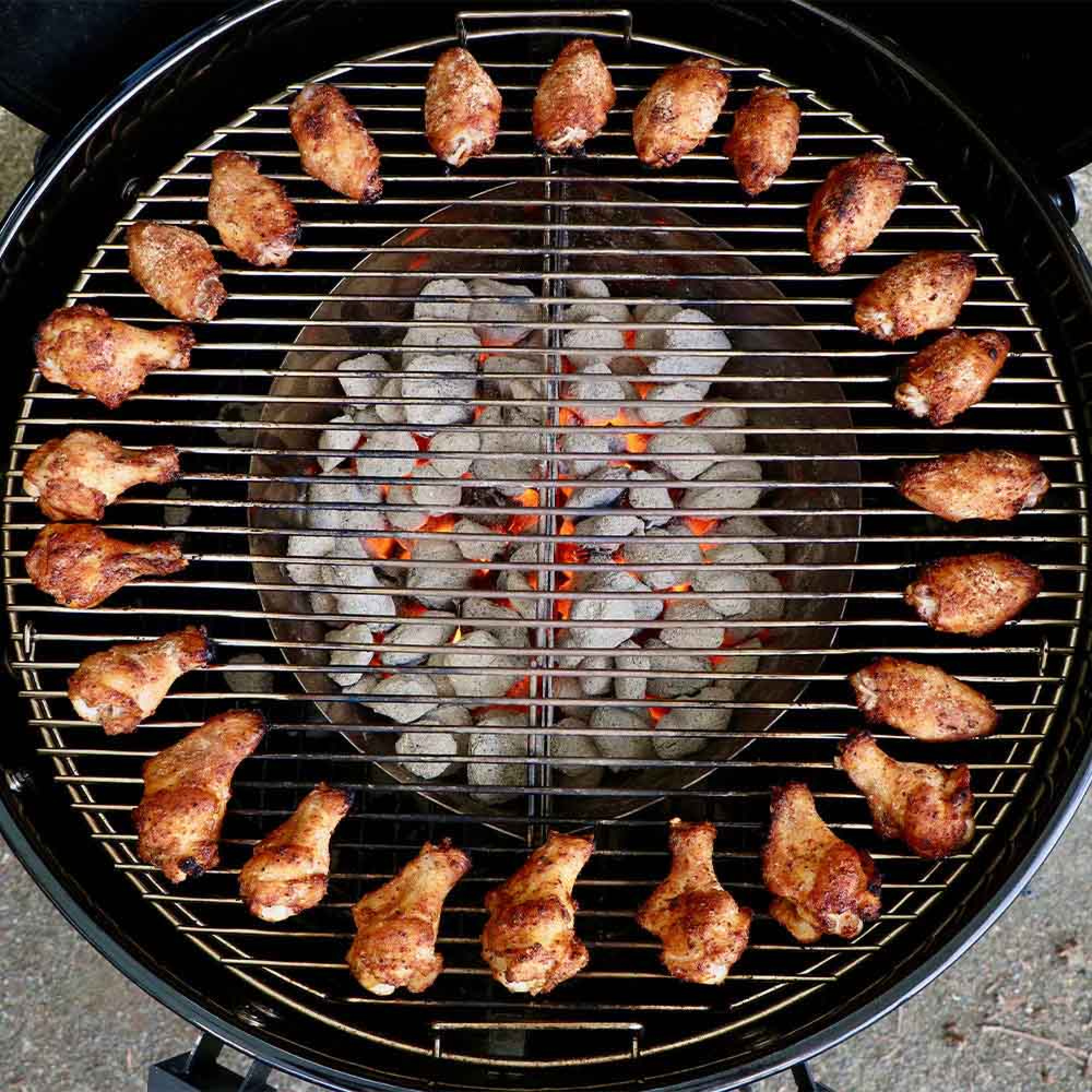 Кошики для вугілля Slow and Sear FireBaskets 2 в 1 з контейнером для води SNS-FB-KIT - 3 - Robinzon.ua