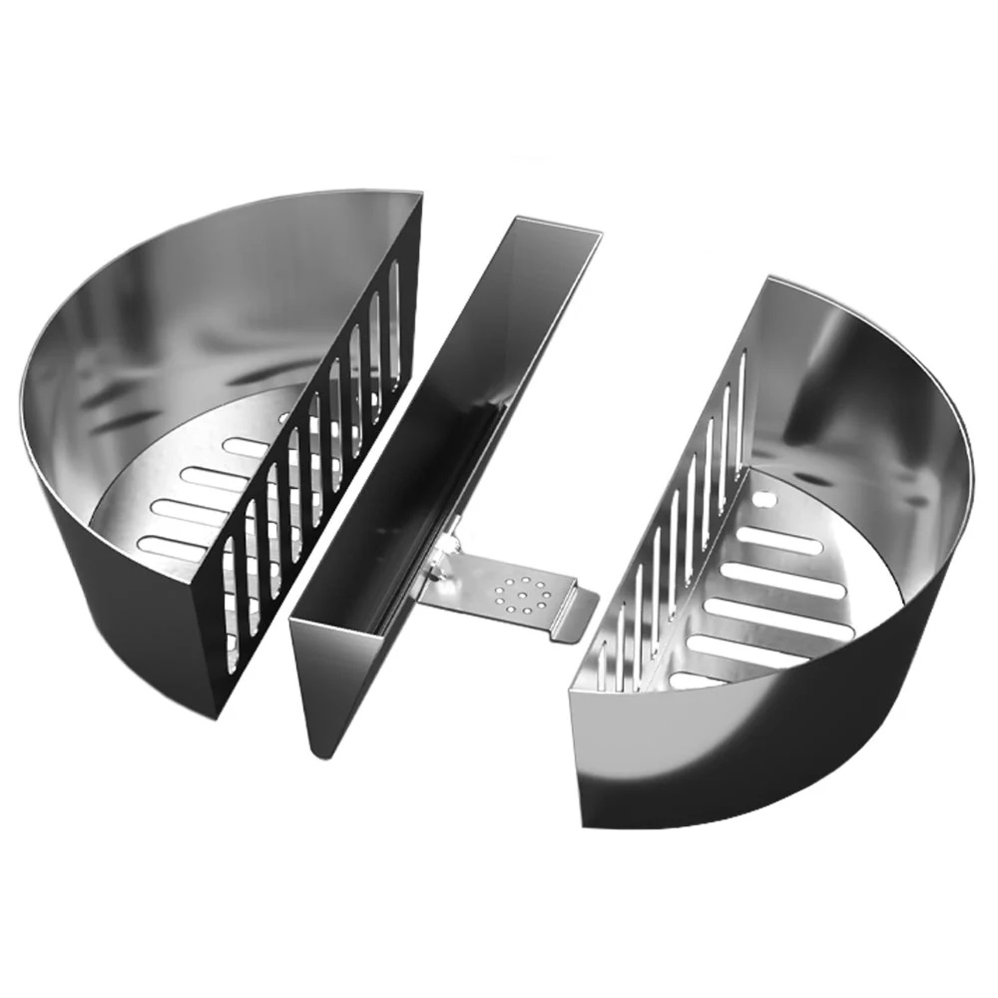 Кошики для вугілля Slow and Sear FireBaskets 2 в 1 з контейнером для води SNS-FB-KIT Кошики для вугілля Slow and Sear FireBaskets 2 в 1 з контейнером для води SNS-FB-KIT - Robinzon.ua