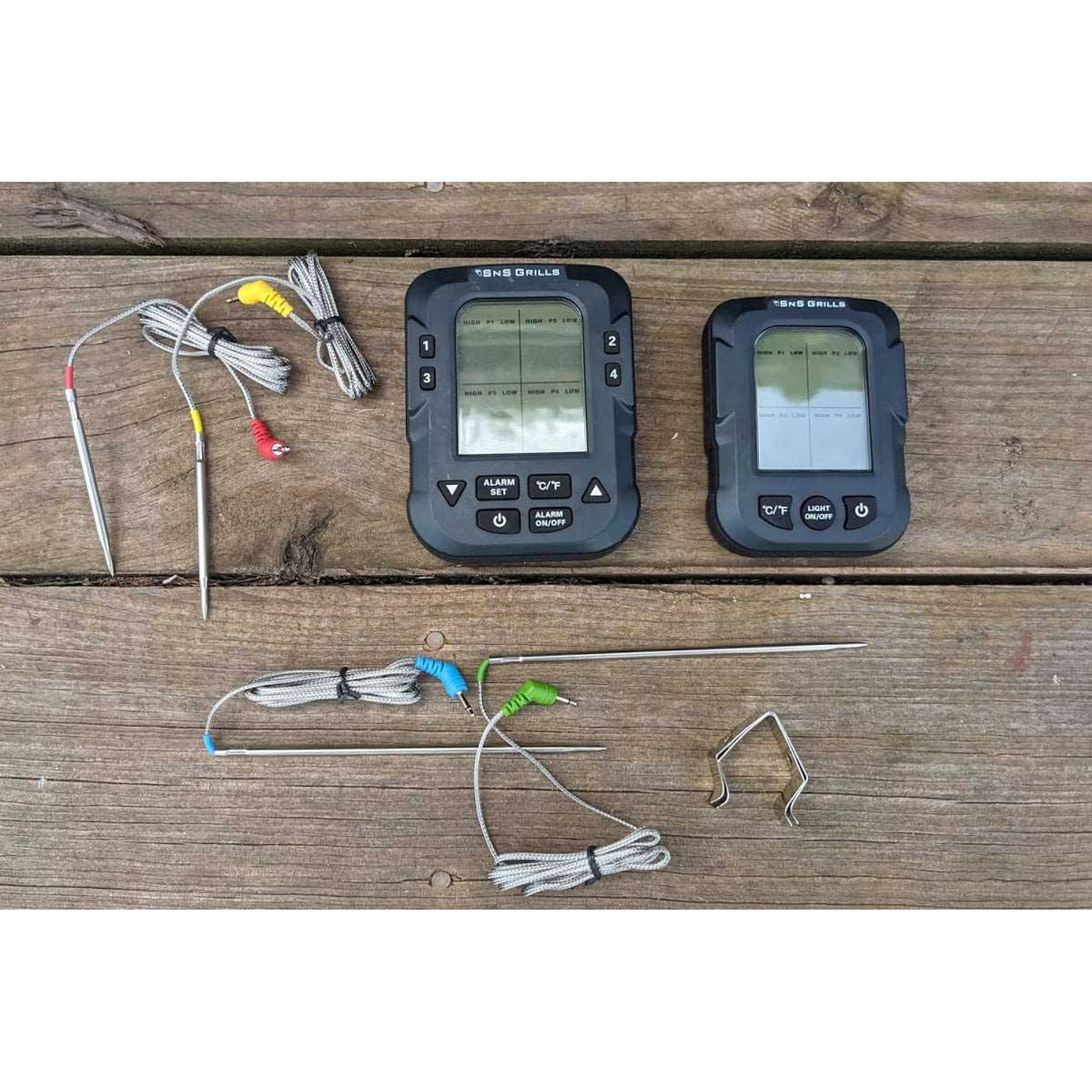 Цифровой выносной термометр для мяса Slow and Sear SNS-500. - 1 - Robinzon.ua