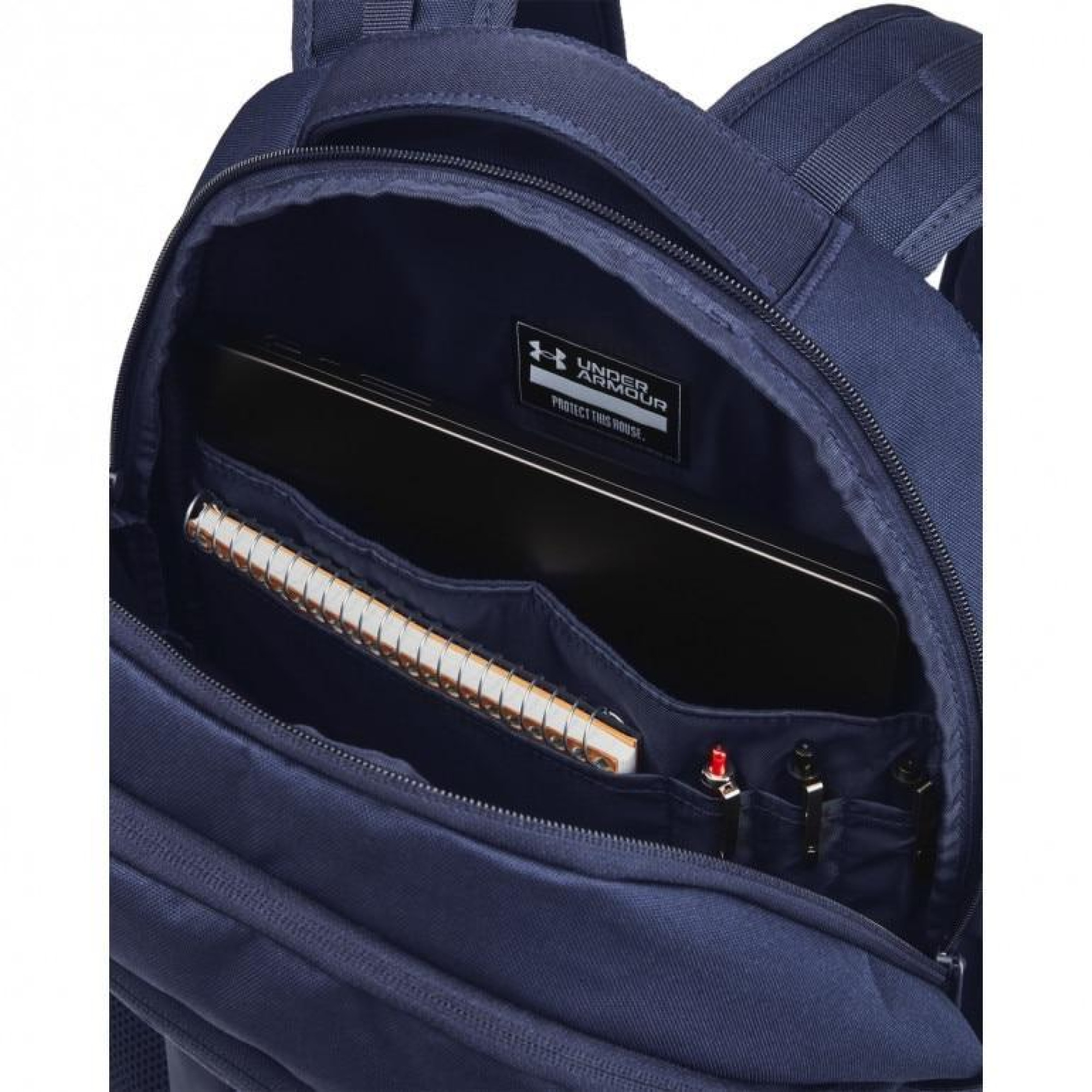 Рюкзак UA Hustle 6.0 Backpack 29L Синій 51х32х17 см (1384672-411) - 3 - Robinzon.ua