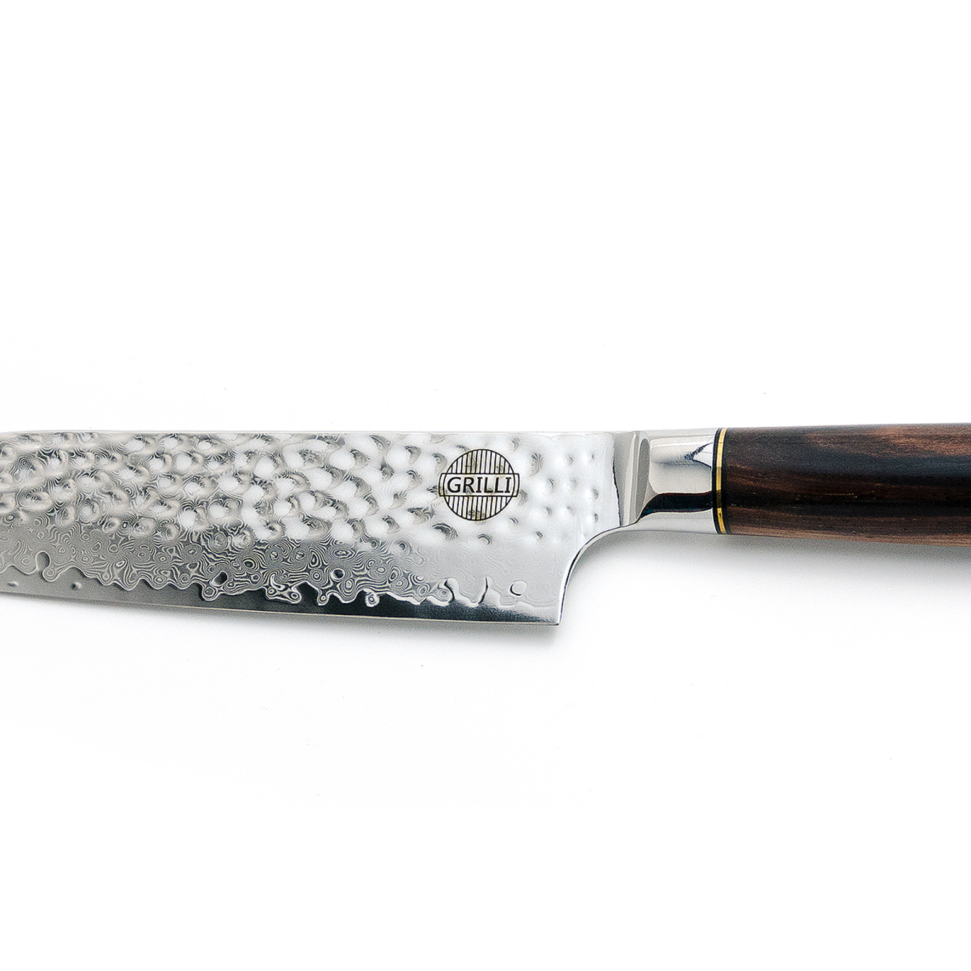 Профессиональный нож из дамасской стали Santoku 18 см GRILLI 88871. - 4 - Robinzon.ua