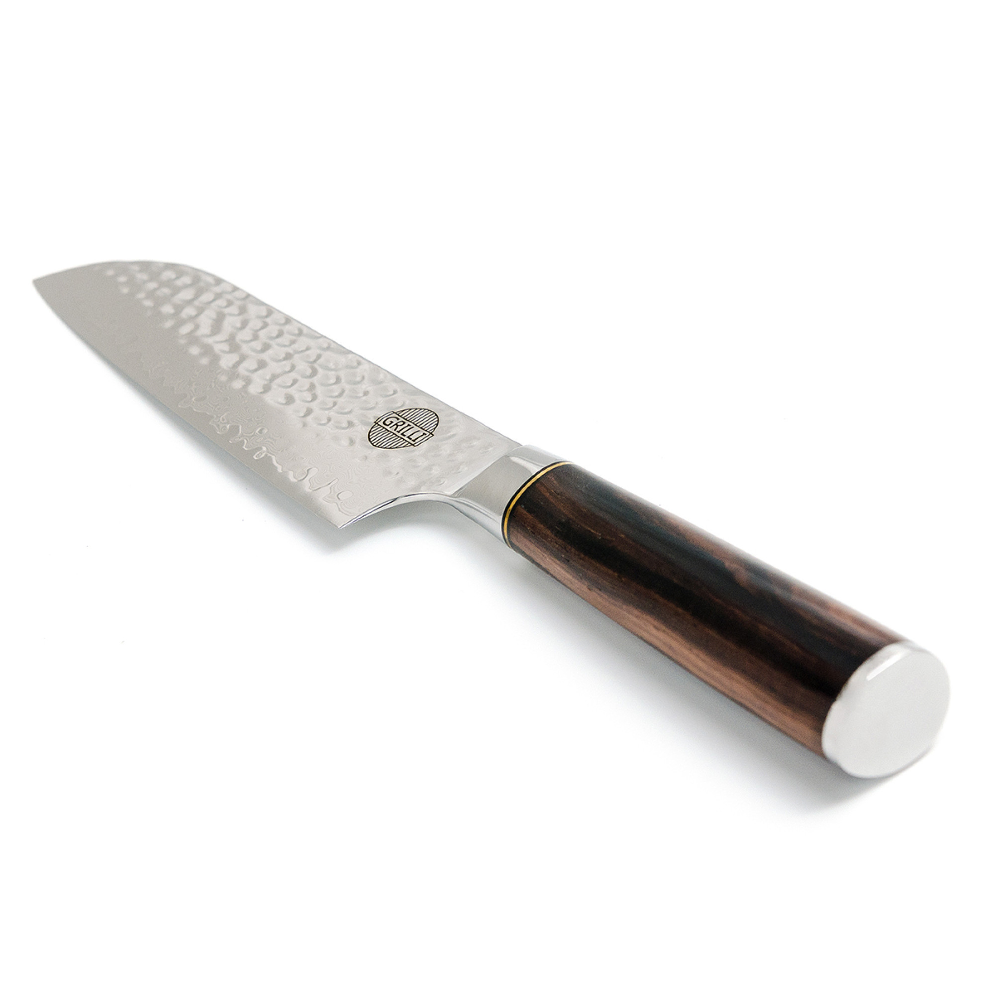 Профессиональный нож из дамасской стали Santoku 18 см GRILLI 88871. - 2 - Robinzon.ua