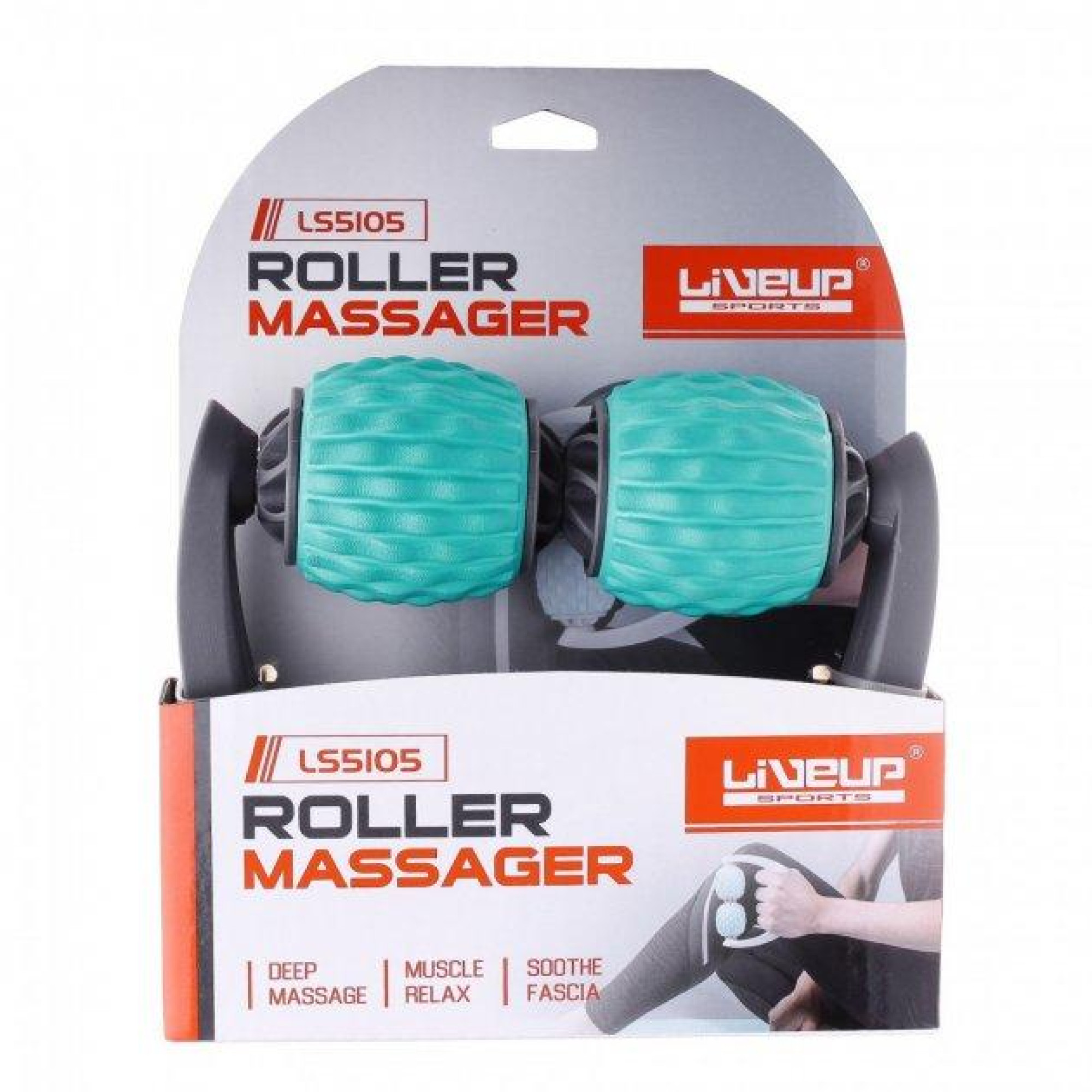 Массажер HAND MASSAGER Зеленый 15х12х5см (LS5105-g) - 1 - Robinzon.ua