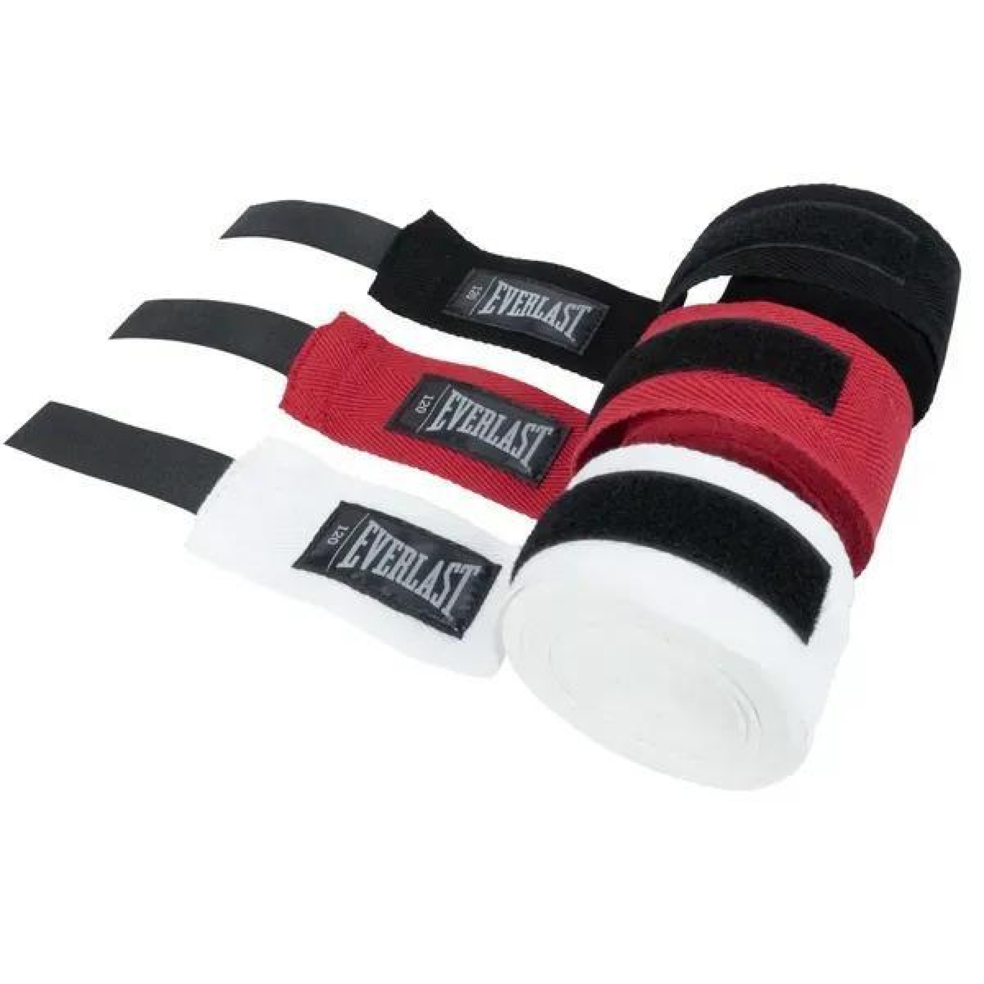 Бинты Everlast CORE HANDWRAPS 3 PACK Черный, Белый, Красный 120 (304,8 см) (P00003251) - 4 - Robinzon.ua