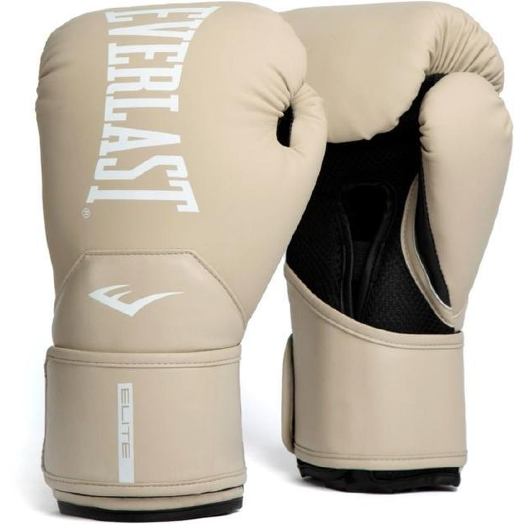 Боксерські рукавиці Everlast ELITE 2 BOXING GLOVES бежевий, чорний Уні 10 унцій P00003315 - 1 - Robinzon.ua
