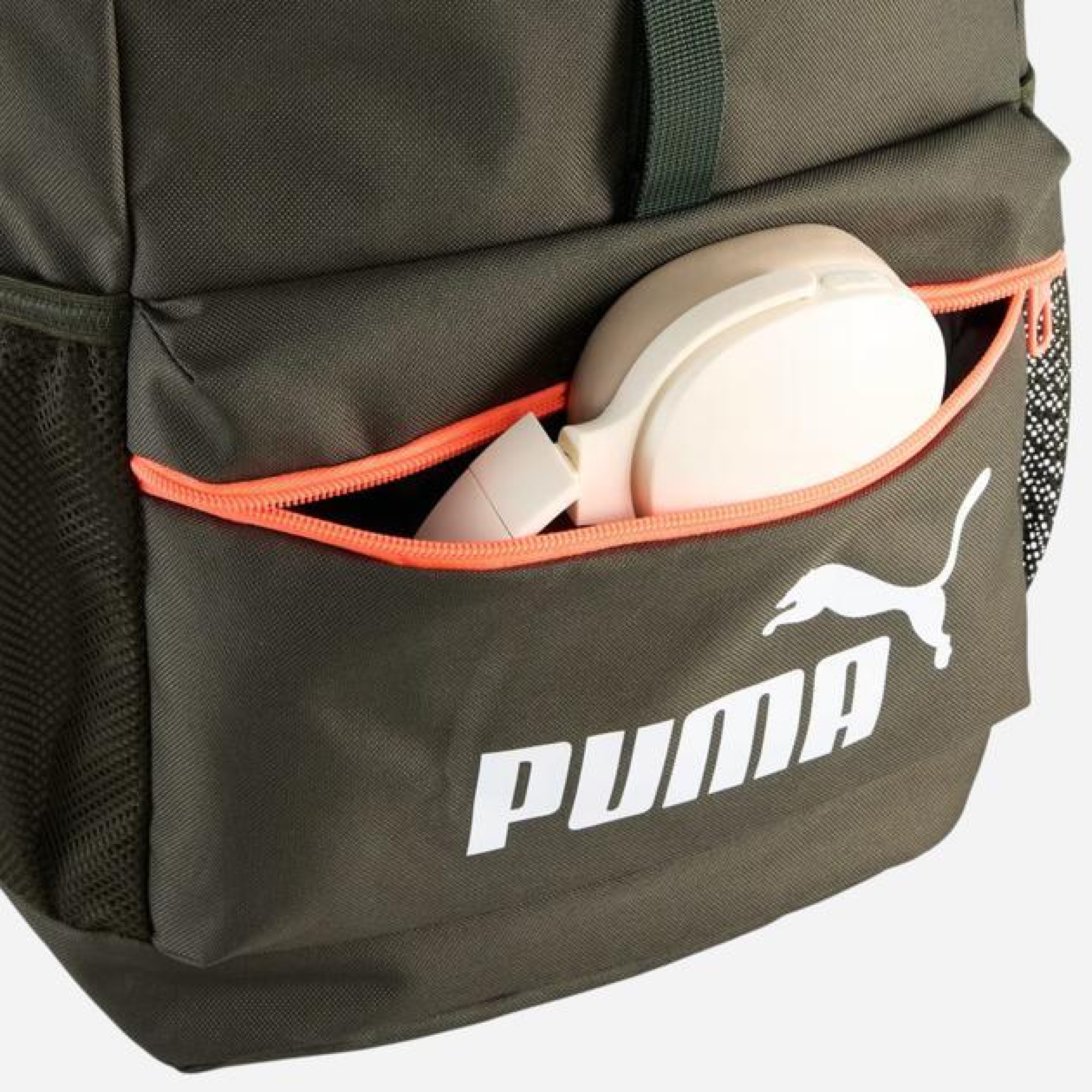Рюкзак Puma PHASE HOODED Backpack 20L зелений Діт 46,5 x 27 x 19,5 см 091736-09 - 1 - Robinzon.ua
