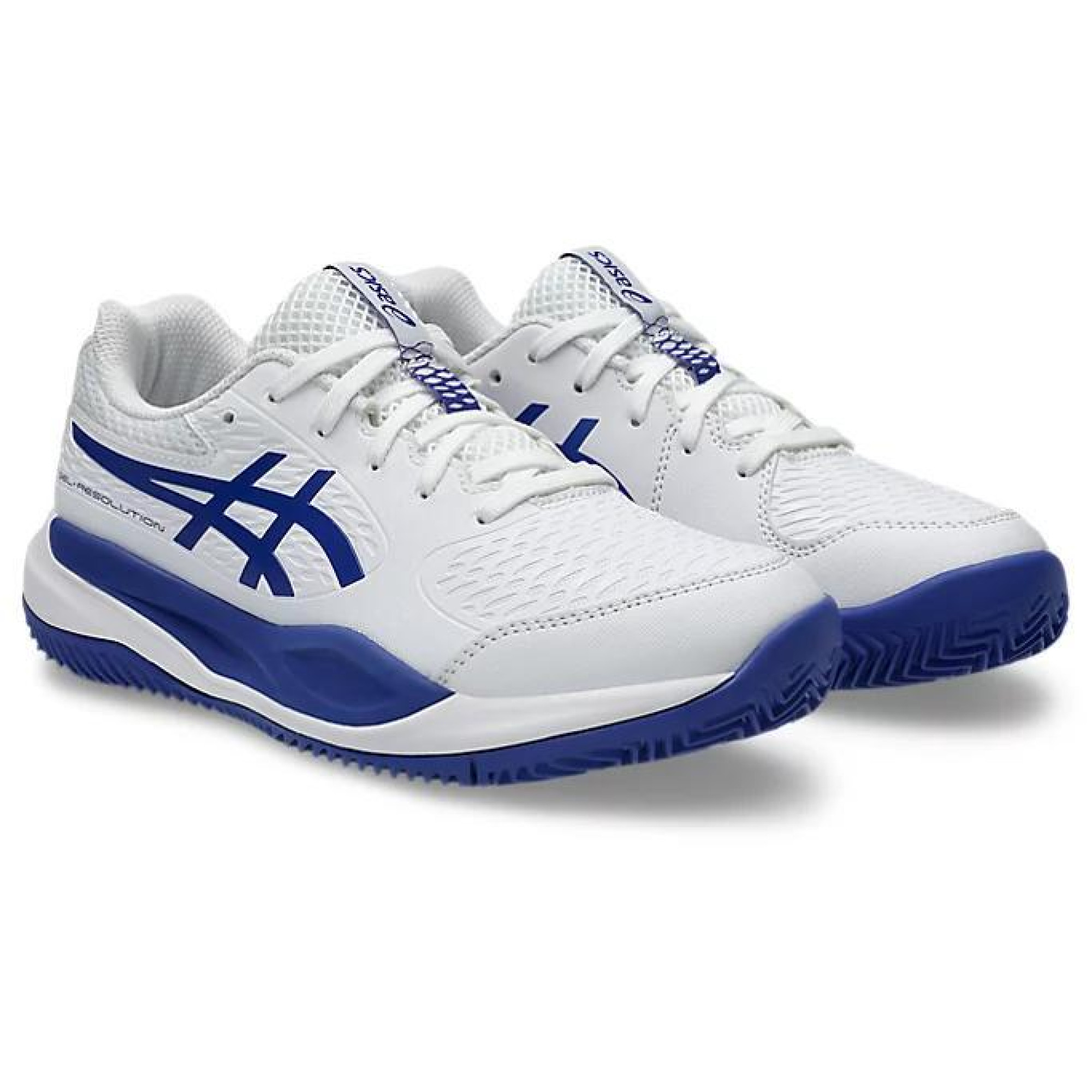 Детские кроссовки Asics GEL-RESOLUTION X GS CLAY White/Dark Cobalt (40) 1044A080-100 40 - 1 - Robinzon.ua