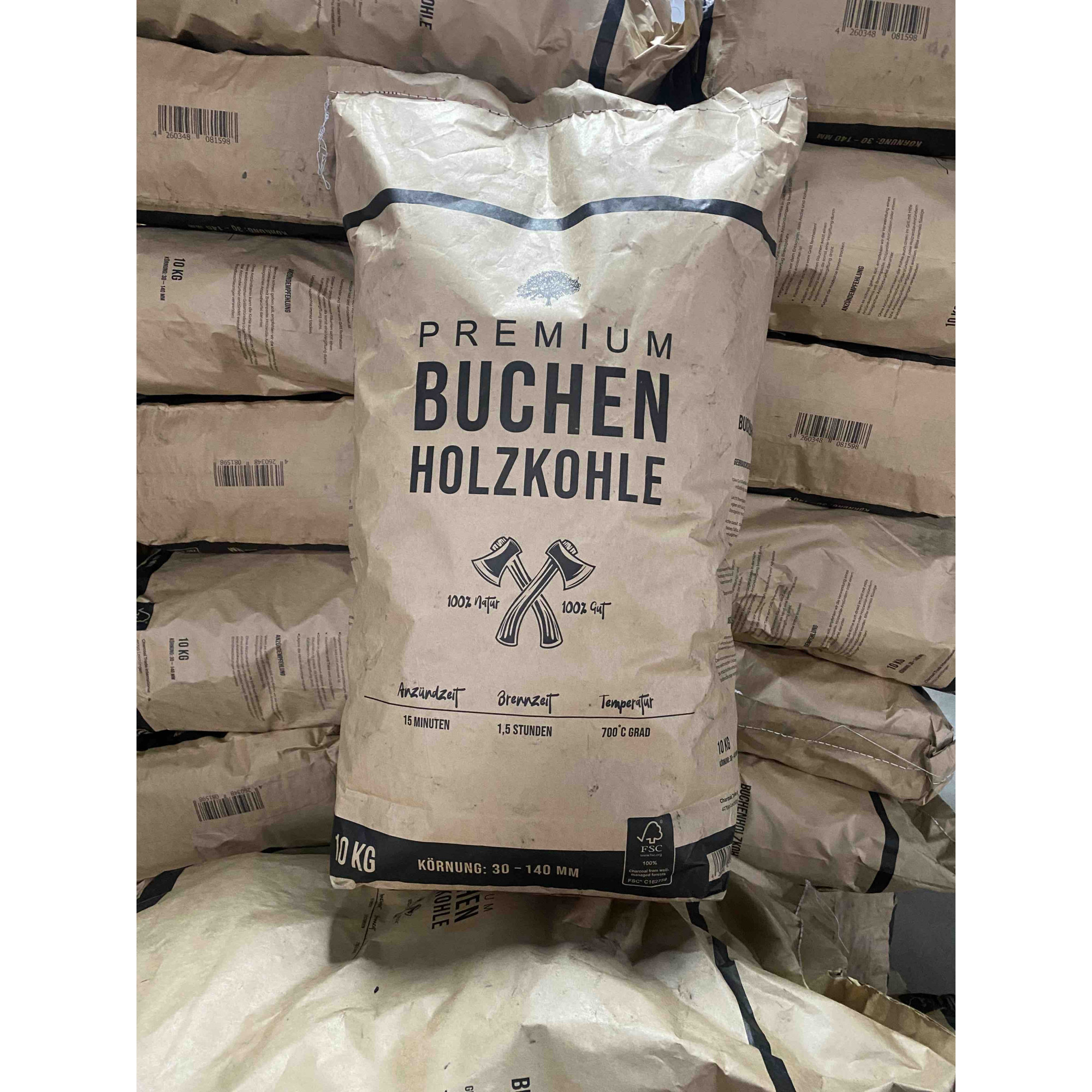 Вугілля деревне преміум 10 кг CHR10 - 1 - Robinzon.ua