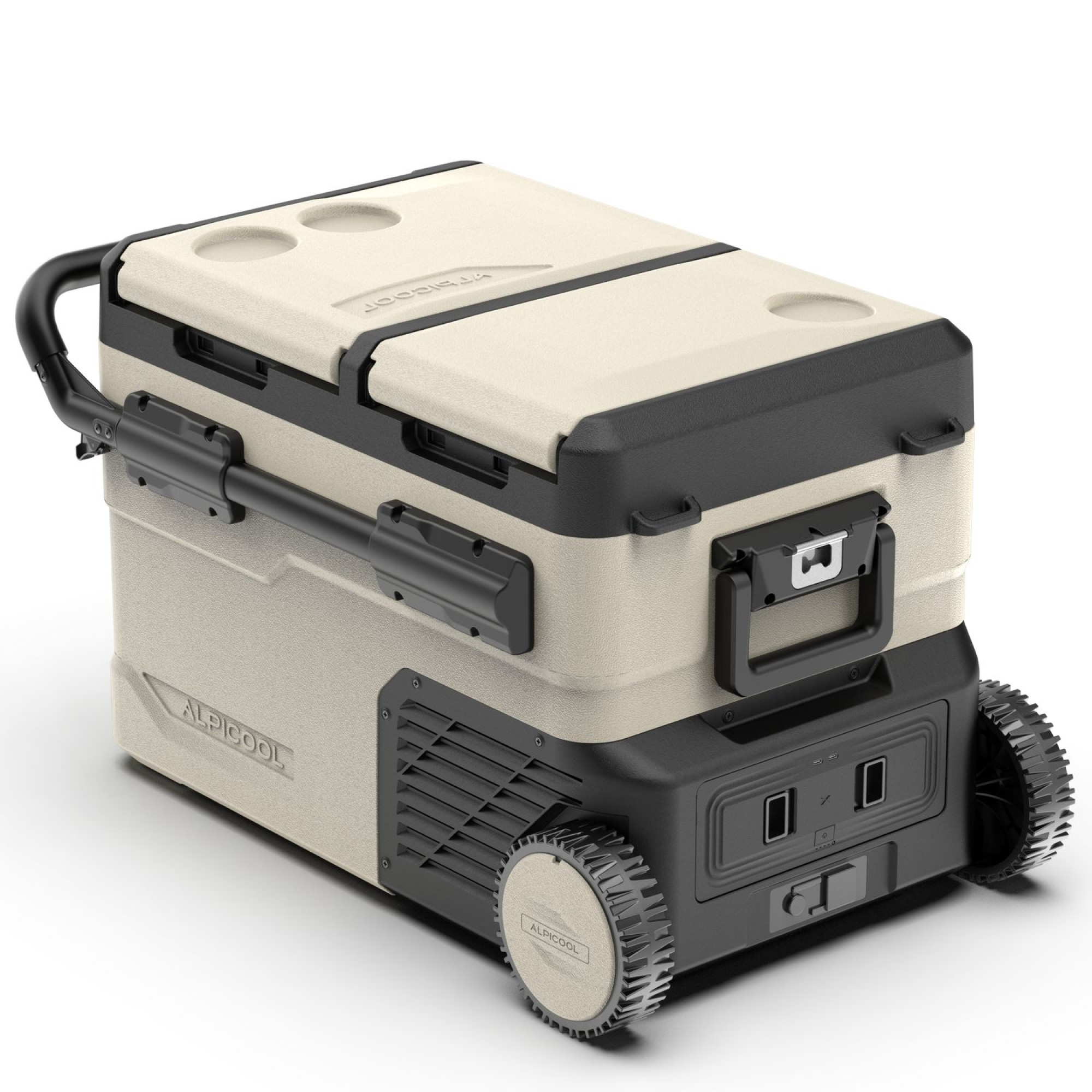 Компрессорный автохолодильник Alpicool TGBSW35 (LG). 38 литров. Двухкамерный. До -20℃. (12, 24, 220 вольт) - 4 Компрессорный автохолодильник Alpicool TGBSW35 (LG). 38 литров. Двухкамерный. До -20℃. (12, 24, 220 вольт) - 4 - Robinzon.ua