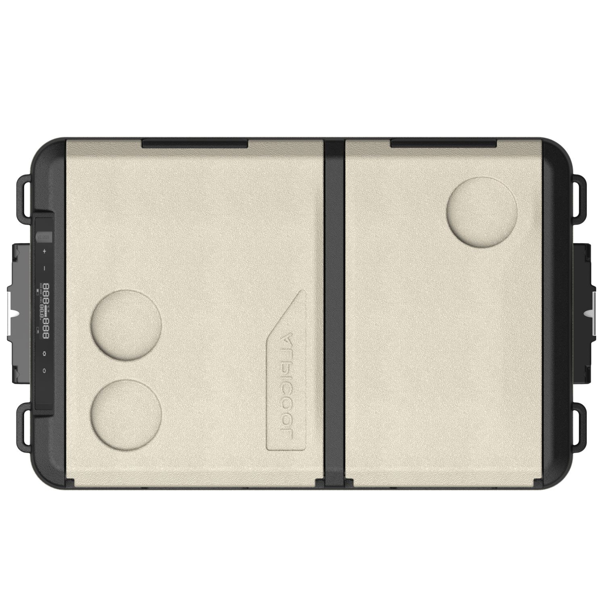 Компресорний автохолодильник Alpicool TGS45 (47 літрів). Двокамерний. До -20℃, (12, 24, 220 вольт) - 4 - Robinzon.ua