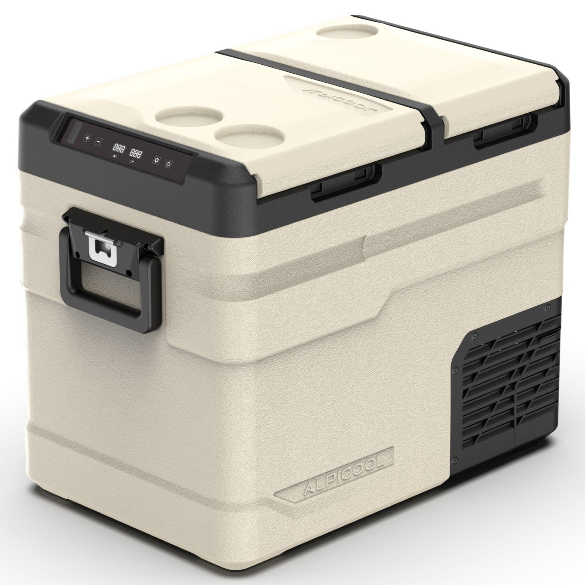 Компресорний автохолодильник Alpicool TGS45 (47 літрів). Двокамерний. До -20℃, (12, 24, 220 вольт) - 2 - Robinzon.ua