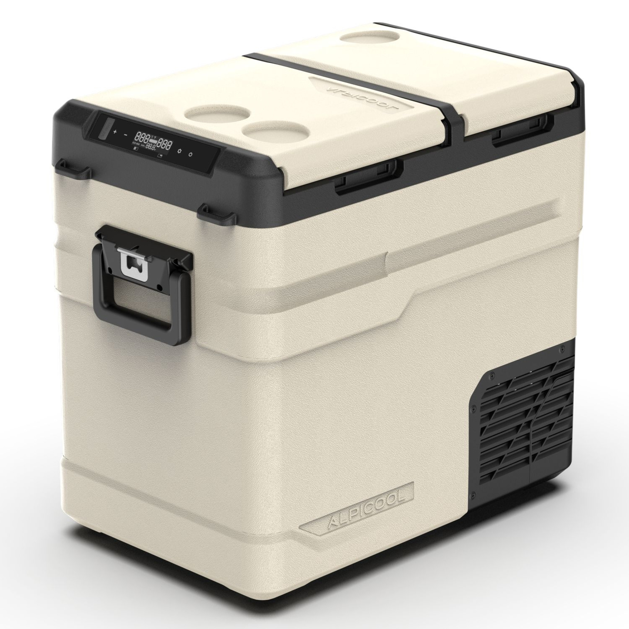 Компресорний автохолодильник Alpicool TGS55 (55 літрів). Двокамерний. До -20℃, (12, 24, 220 вольт) - 2 - Robinzon.ua