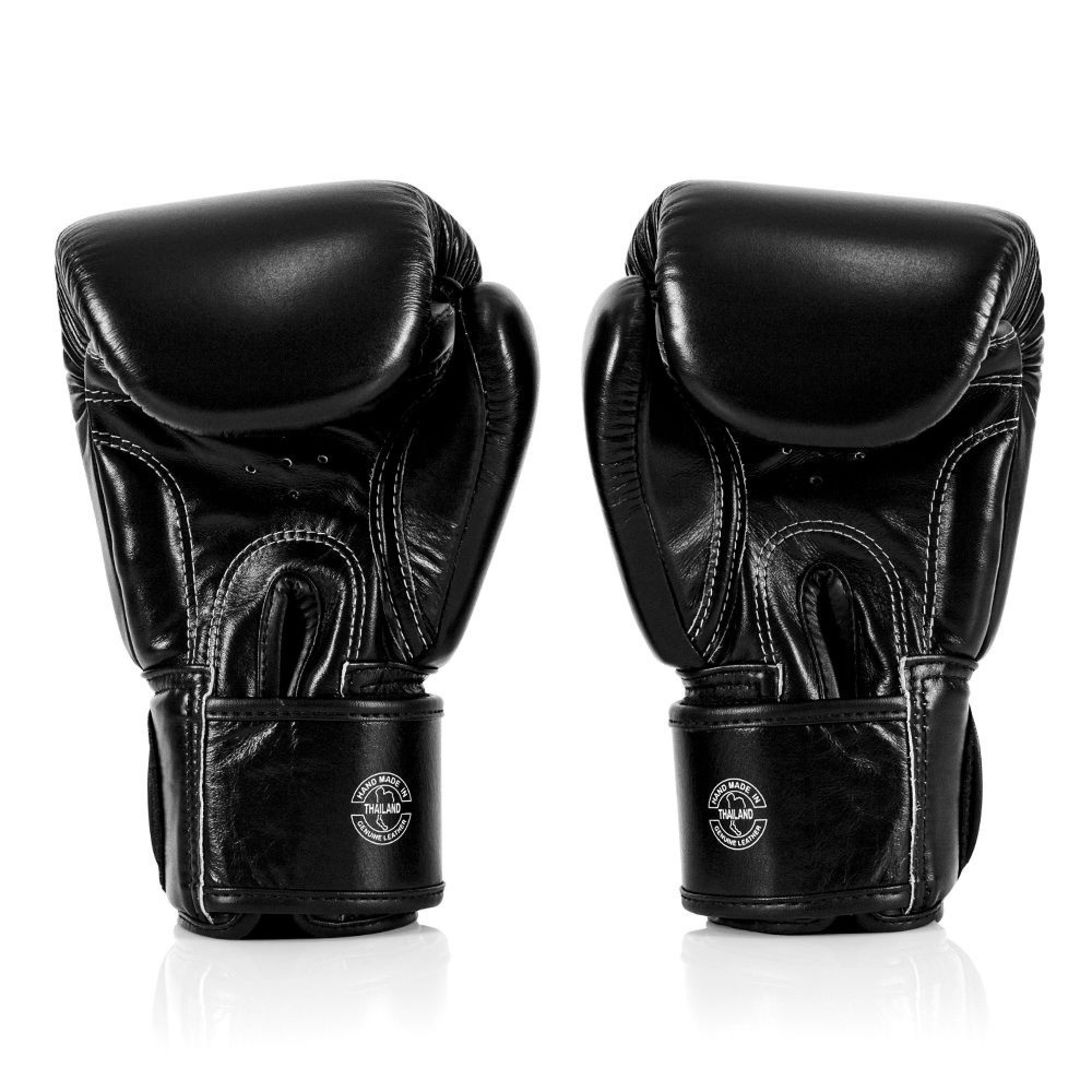 Боксерські рукавиці Fairtex BGV1-ONE (натуральна шкіра) Black 14 унцій - 2 - Robinzon.ua
