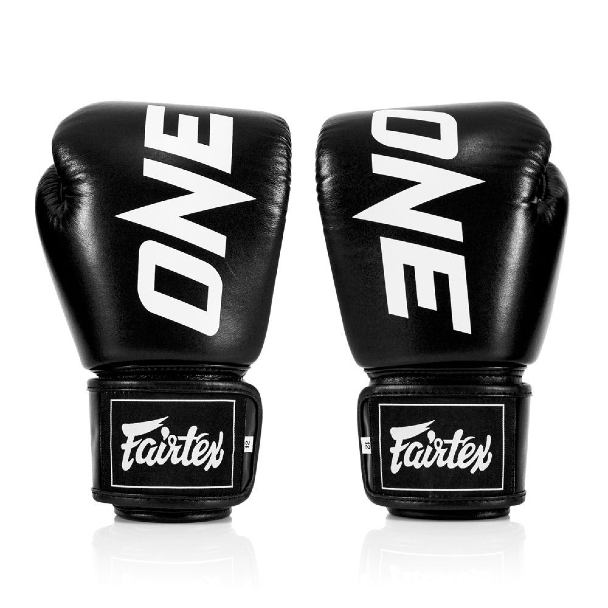 Боксерські рукавиці Fairtex BGV1-ONE (натуральна шкіра) Black 14 унцій - 1 - Robinzon.ua