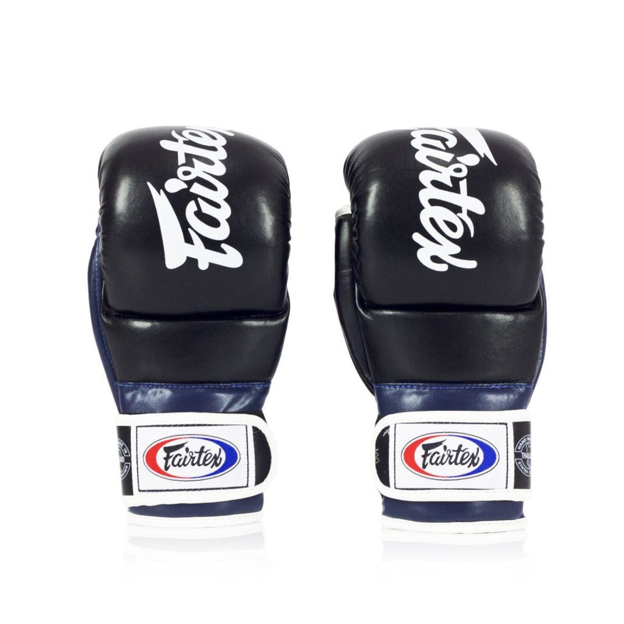 Варежки греплинговые для ММА Fairtex FGV18 Black/Blue L - 1 - Robinzon.ua