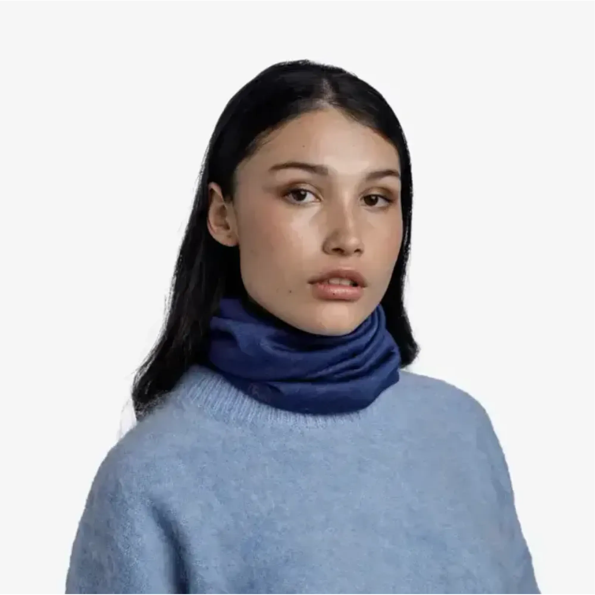 Шарф-труба Buff Merino Midtweight Melange Cobalt (BU 113022.791.10.00) - 2 - Robinzon.ua