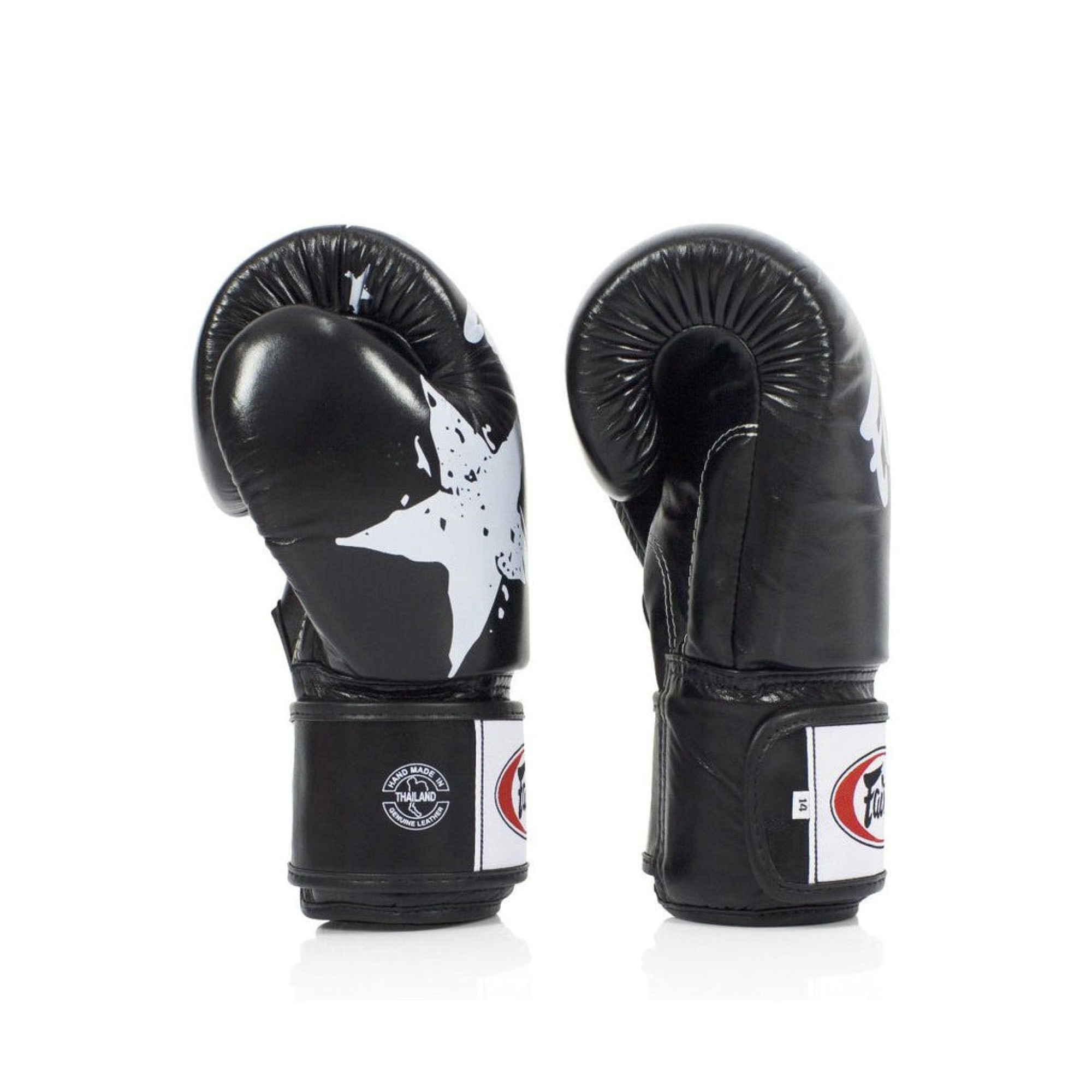 Боксерские перчатки Fairtex BGV1 Nation Print Black 16 унций - 3 - Robinzon.ua