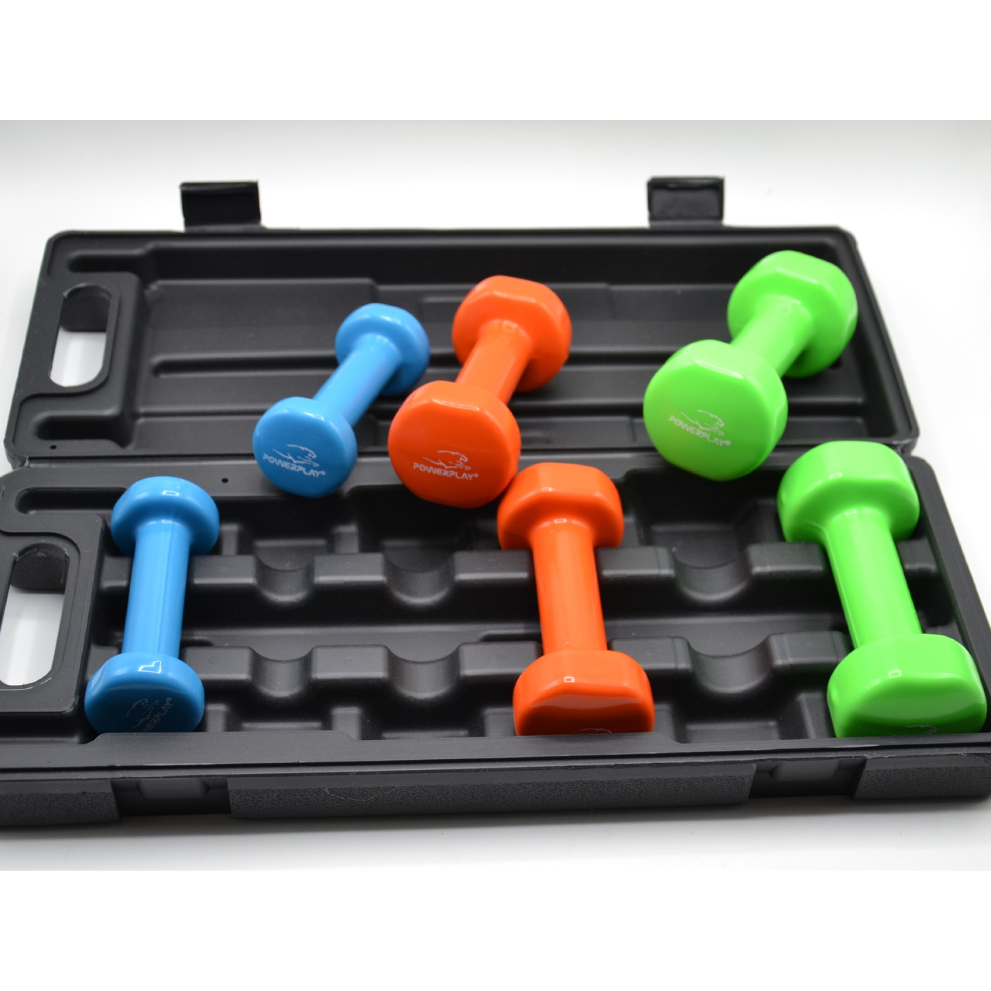 Набор гантелей в кейсе PowerPlay 4103 6 кг - 3 - Robinzon.ua