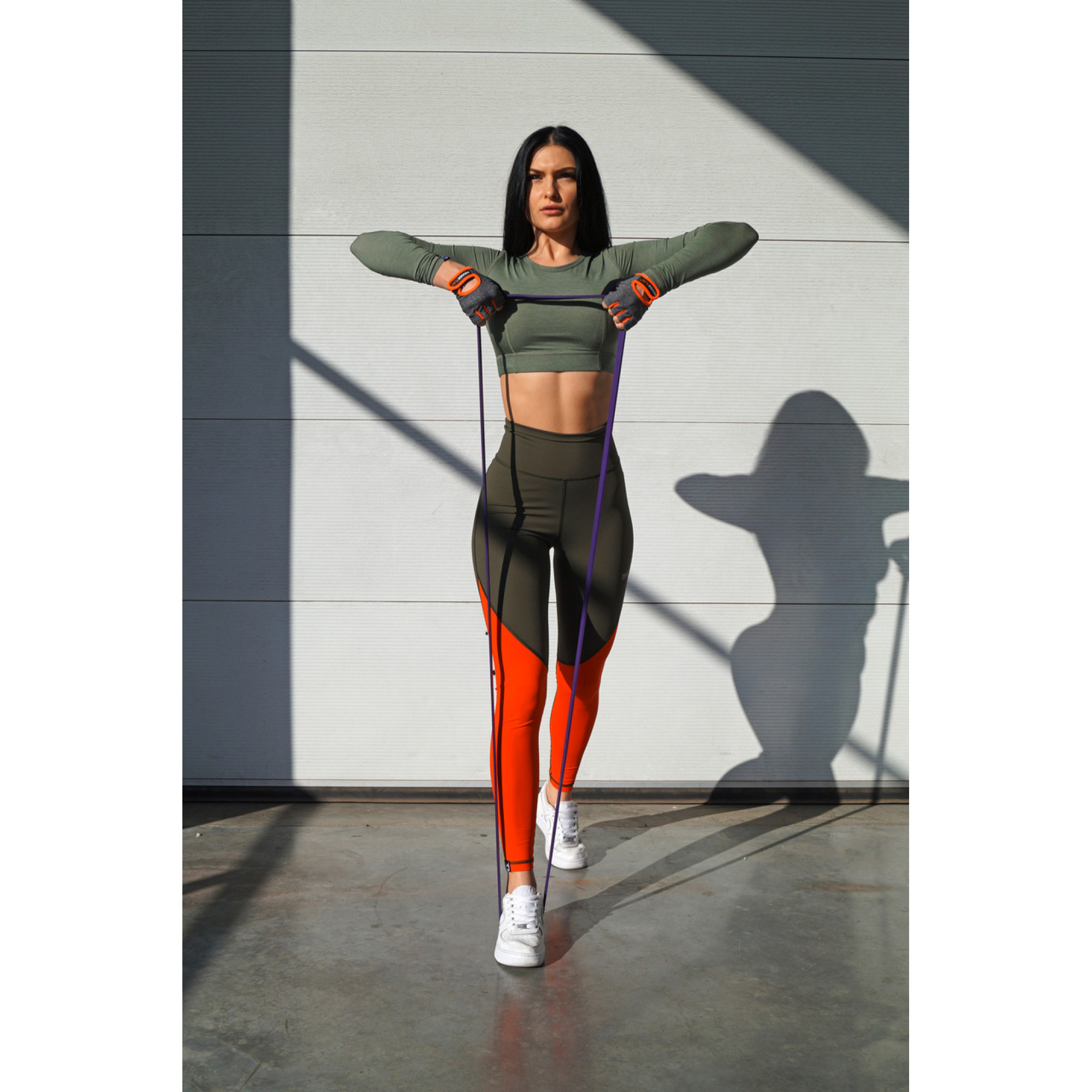 Еспандер-петля (гумка для фітнесу і кроссфіту) PowerPlay 4115 Power Band Фіолетова (14-23kg) - 6 - Robinzon.ua