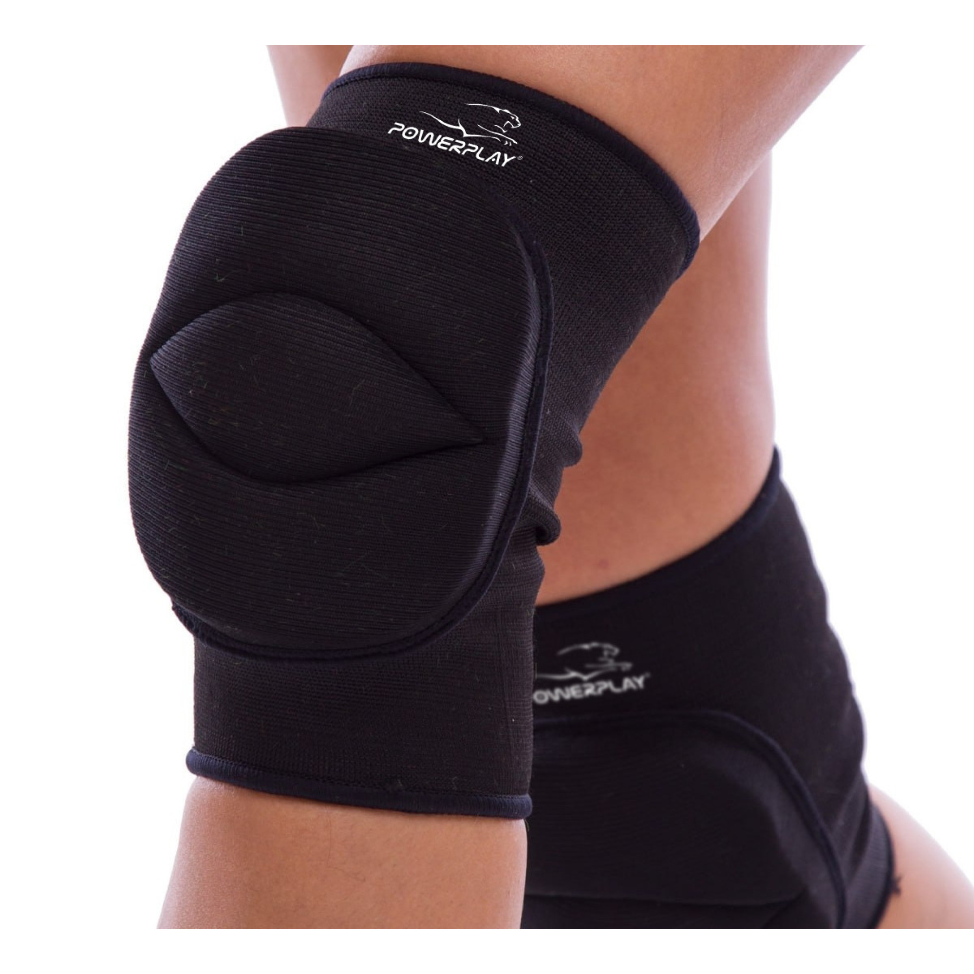 Наколінники PowerPlay PP-8000 Elastic Knee Support (пара) чорні M - 5 - Robinzon.ua